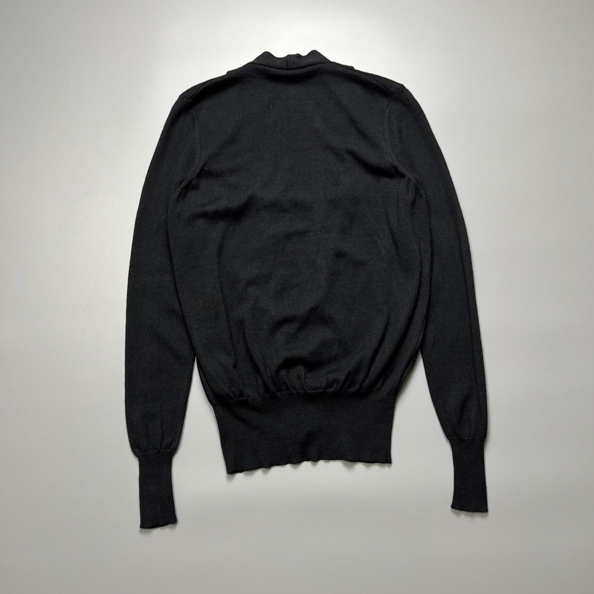 Maison Margiela Maison Margiela - Line 4 Double Collar Wool - Cardigan Size ONE SIZE - 2 Thumbnail