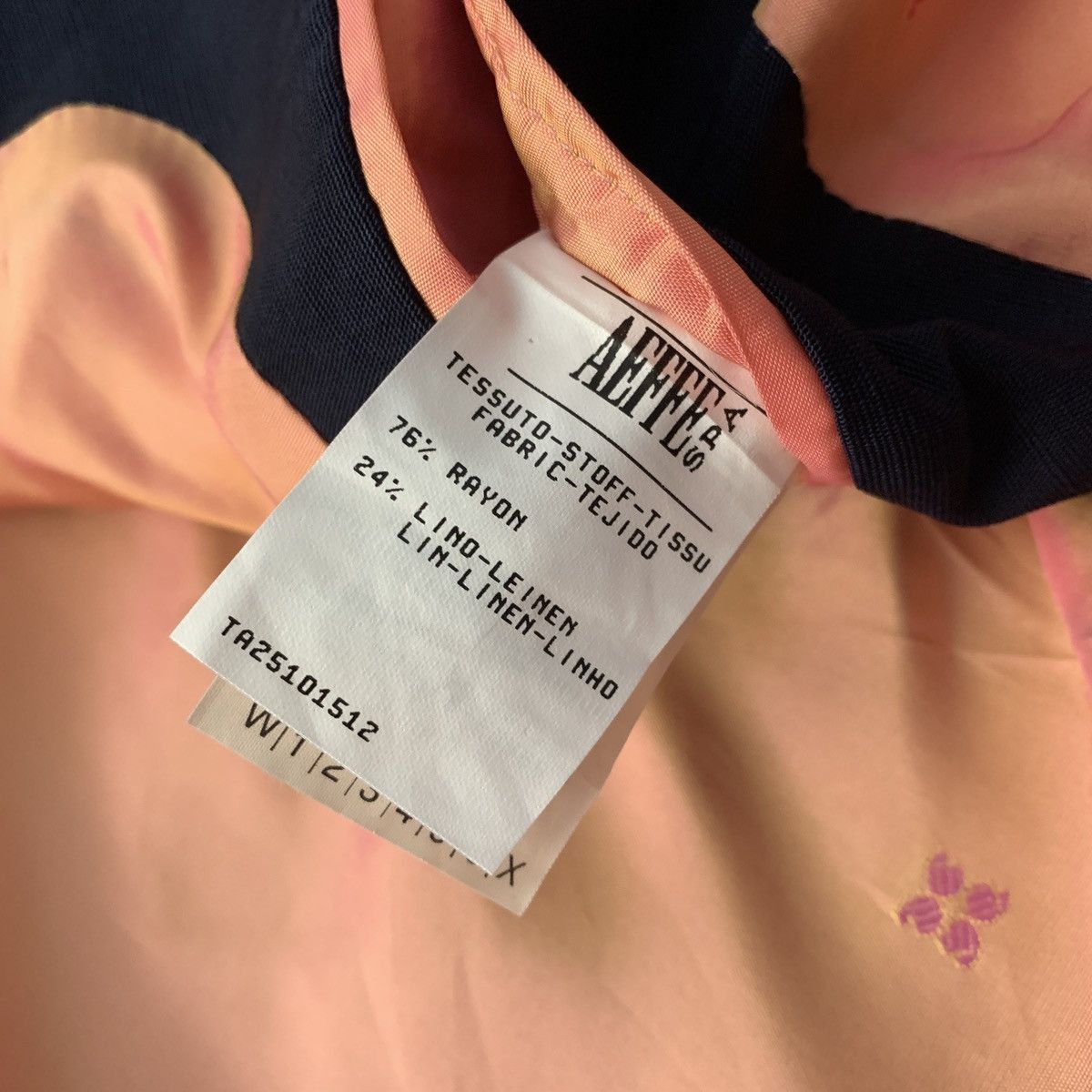 Jean Paul Gaultier Jean Paul Gaultier Homme Tailored Linen Rayon Sport Coat Size 46S - 9 Thumbnail