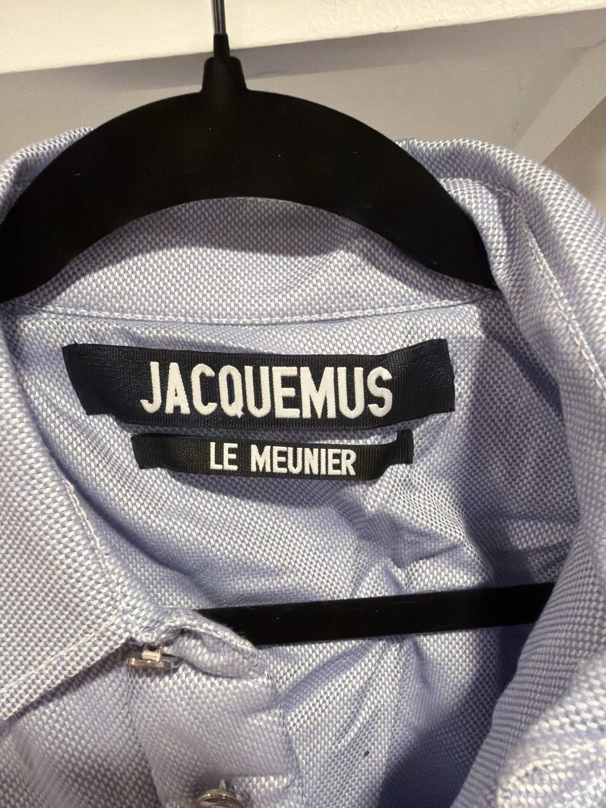 Jacquemus Light blue Boulanger jacket ss21 Size US M / EU 48-50 / 2 - 4 Thumbnail