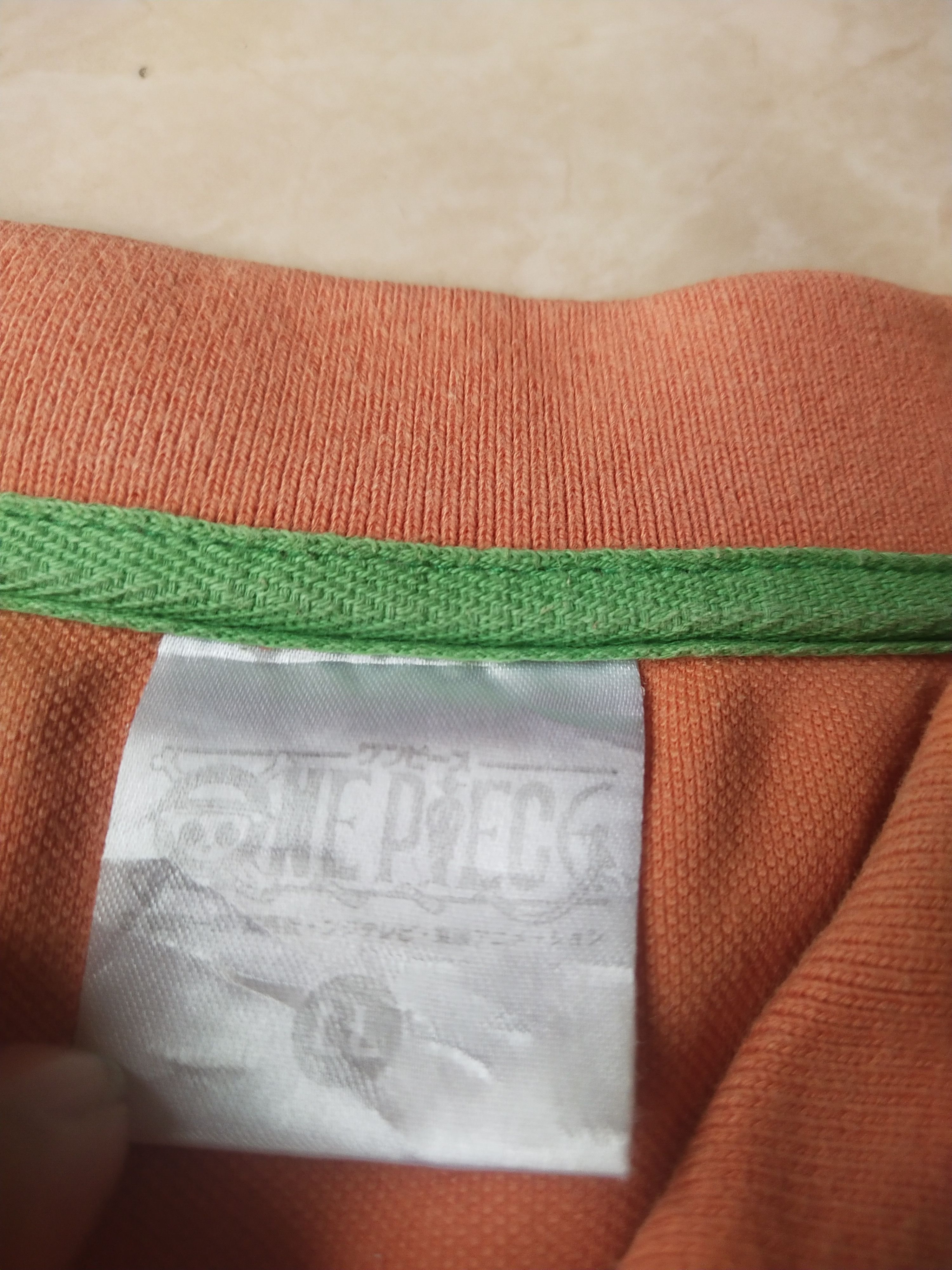 One Piece One Piece Nami Logo Orange Anime Polo Shirt Japan Size US XL / EU 56 / 4 - 5 Thumbnail
