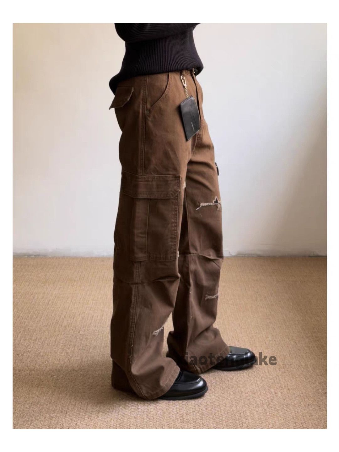 Vintage zx utility military outdoor tactical wide Leg flared pants Size US 32 / EU 48 - 4 Thumbnail