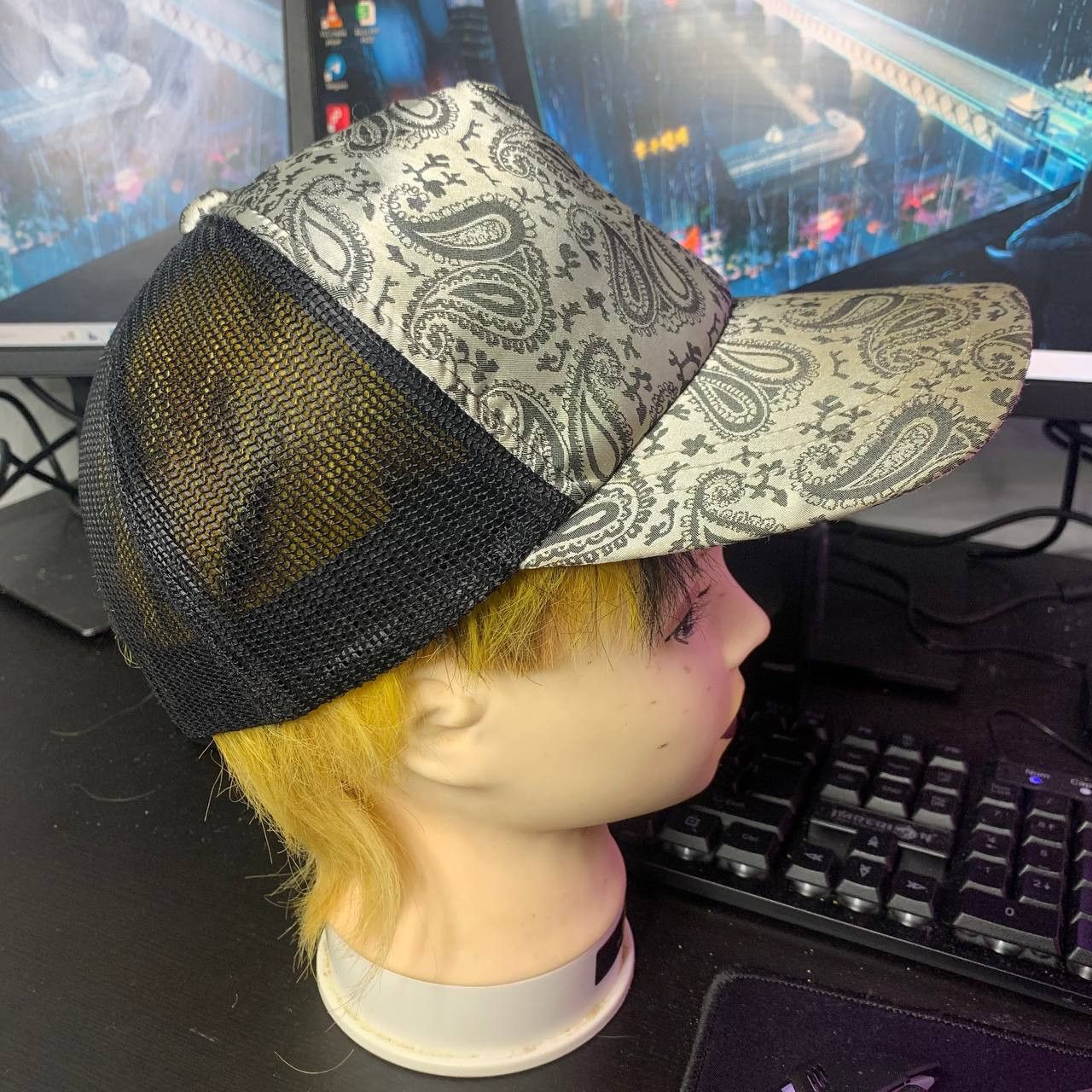 Japanese Brand × Vintage RARE PAISLEY RAYLA TRUCKER HAT Size ONE SIZE - 5 Thumbnail
