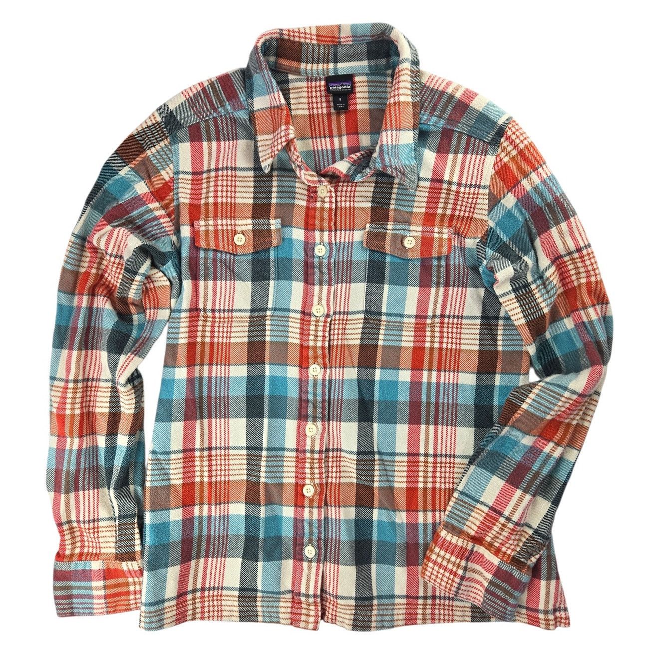 Patagonia Patagonia |100% Organic Cotton Plaid Flannel | Size 8 Size M / US 6-8 / IT 42-44 - 1 Thumbnail