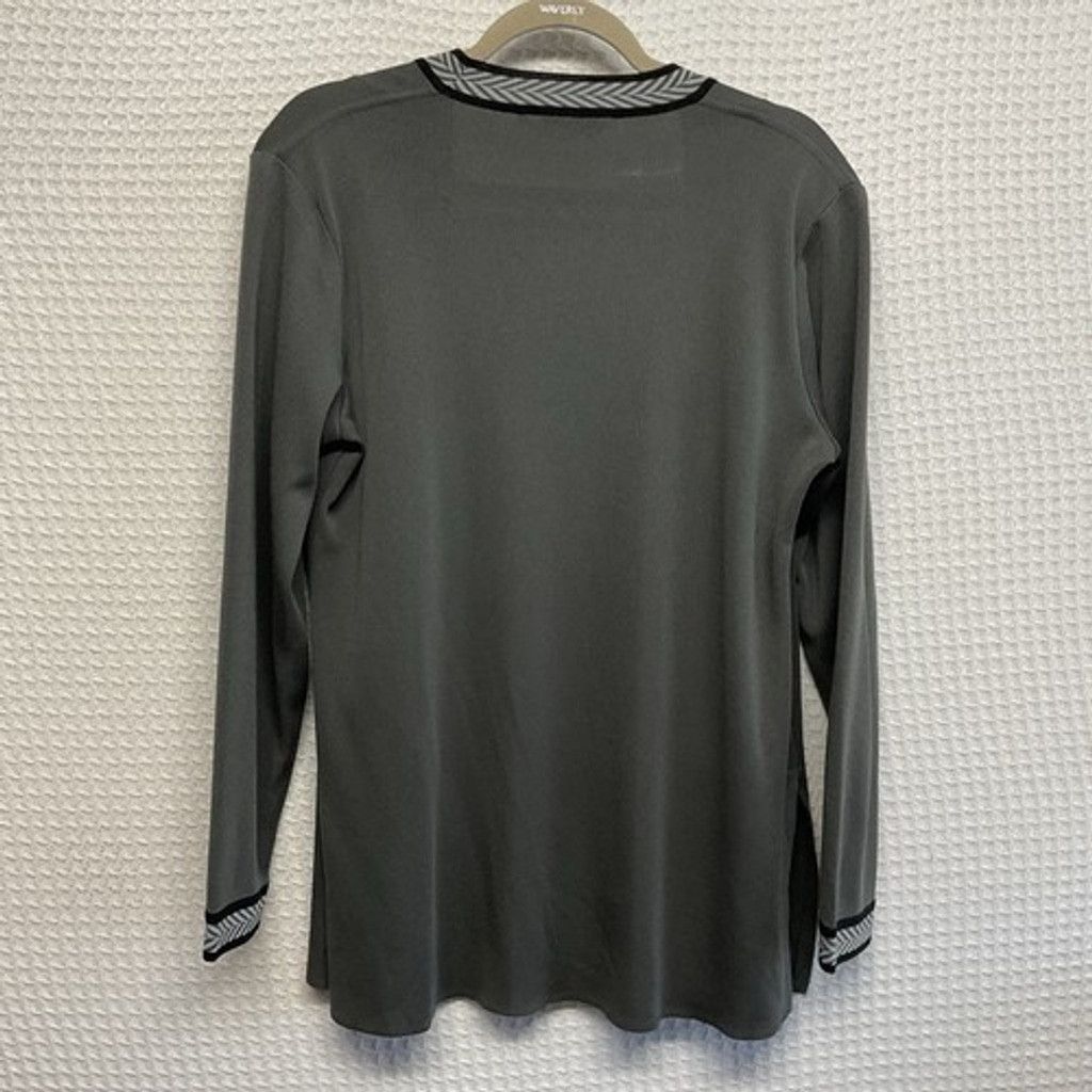 Other Exclusively Misook Knit Long Slv Open Front Cardigan Women L Size L / US 10 / IT 46 - 5 Thumbnail