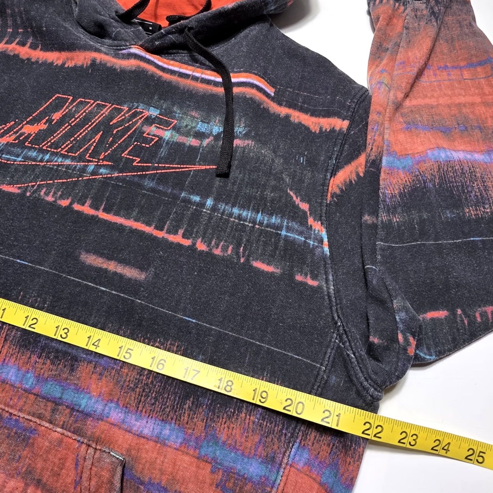 Nike Nike Hoodie Men's Medium Black Red Pullover Fleece Graphic CU3521-010 Size US M / EU 48-50 / 2 - 5 Thumbnail