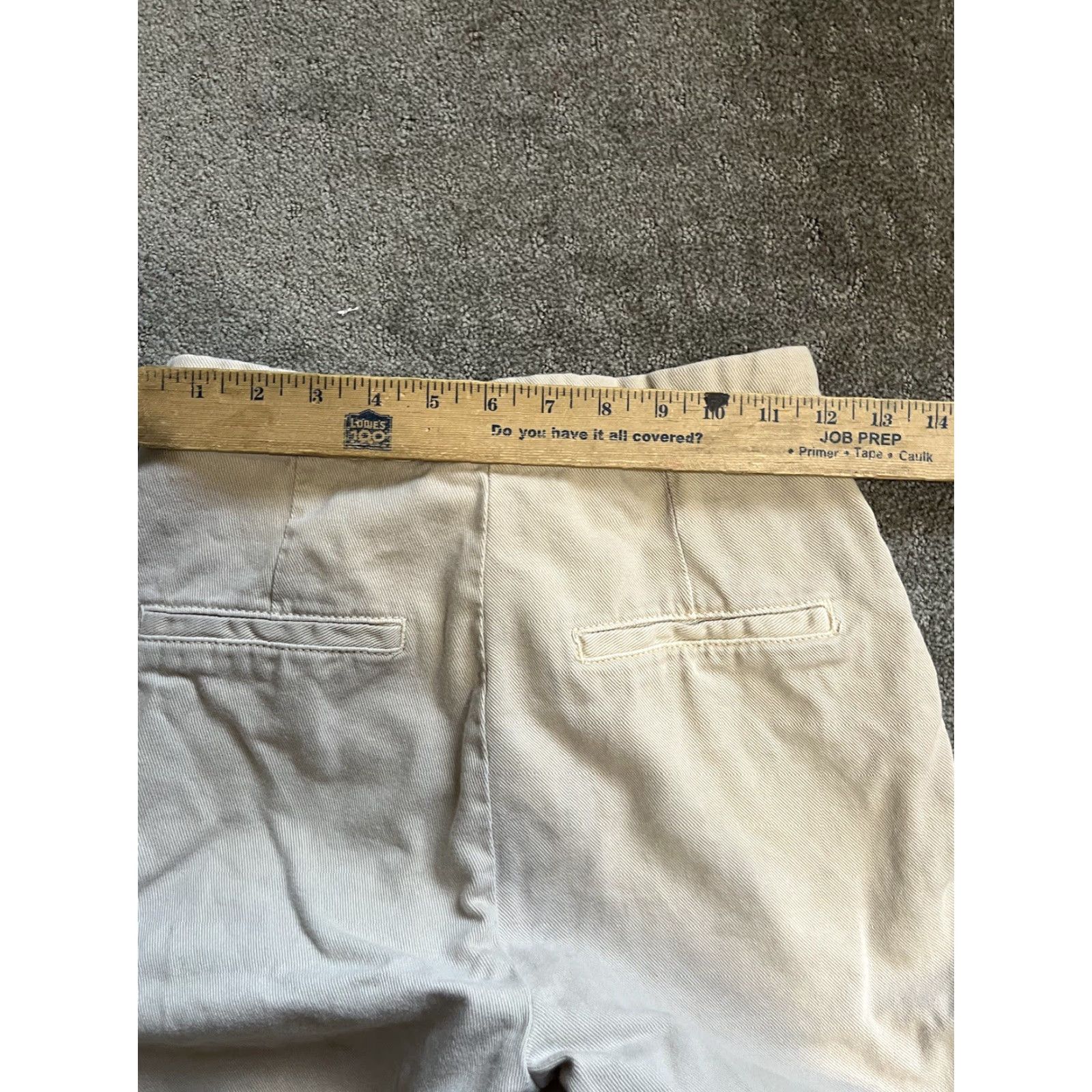 Zara Zara Beiges Chino Pants Womens 24 Slim Tapered Twill Pocket Flat Front Button Zip M/W Girls Size 42" / US 20 - 7 Thumbnail