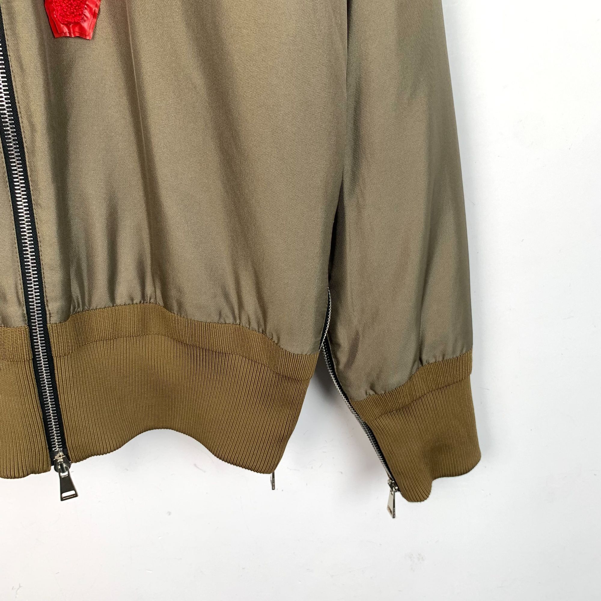 Moncler Moncler Lacaire Series Dark Brown Embroidered Logo Zip-Up Ja Size US XXS / EU 40 - 9 Thumbnail