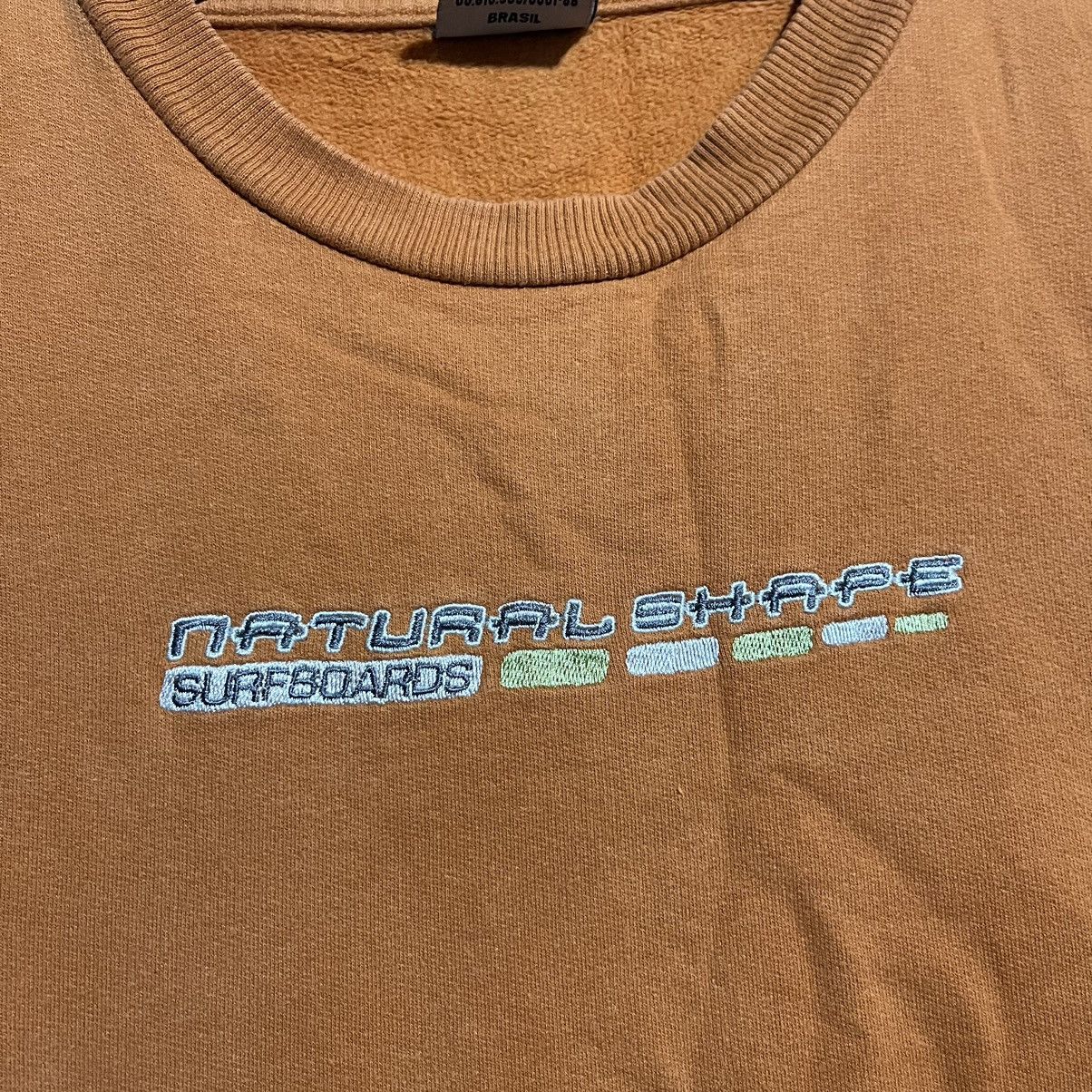 Vintage Vintage 90s Natural Shape Brasil Sweatshirt Orange Crewneck Size US L / EU 52-54 / 3 - 2 Thumbnail