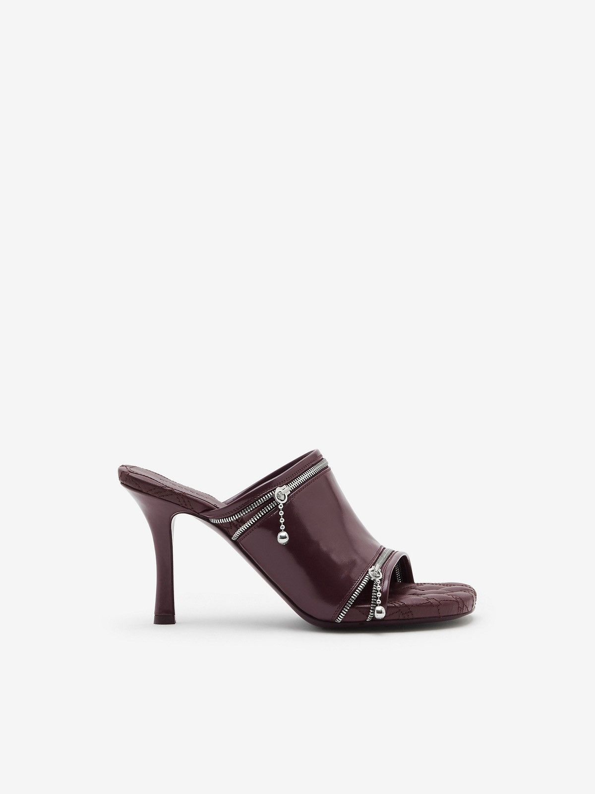 Burberry Burberry Leather Peep Sandals Size US 7.5 / IT 37.5 - 1 Thumbnail