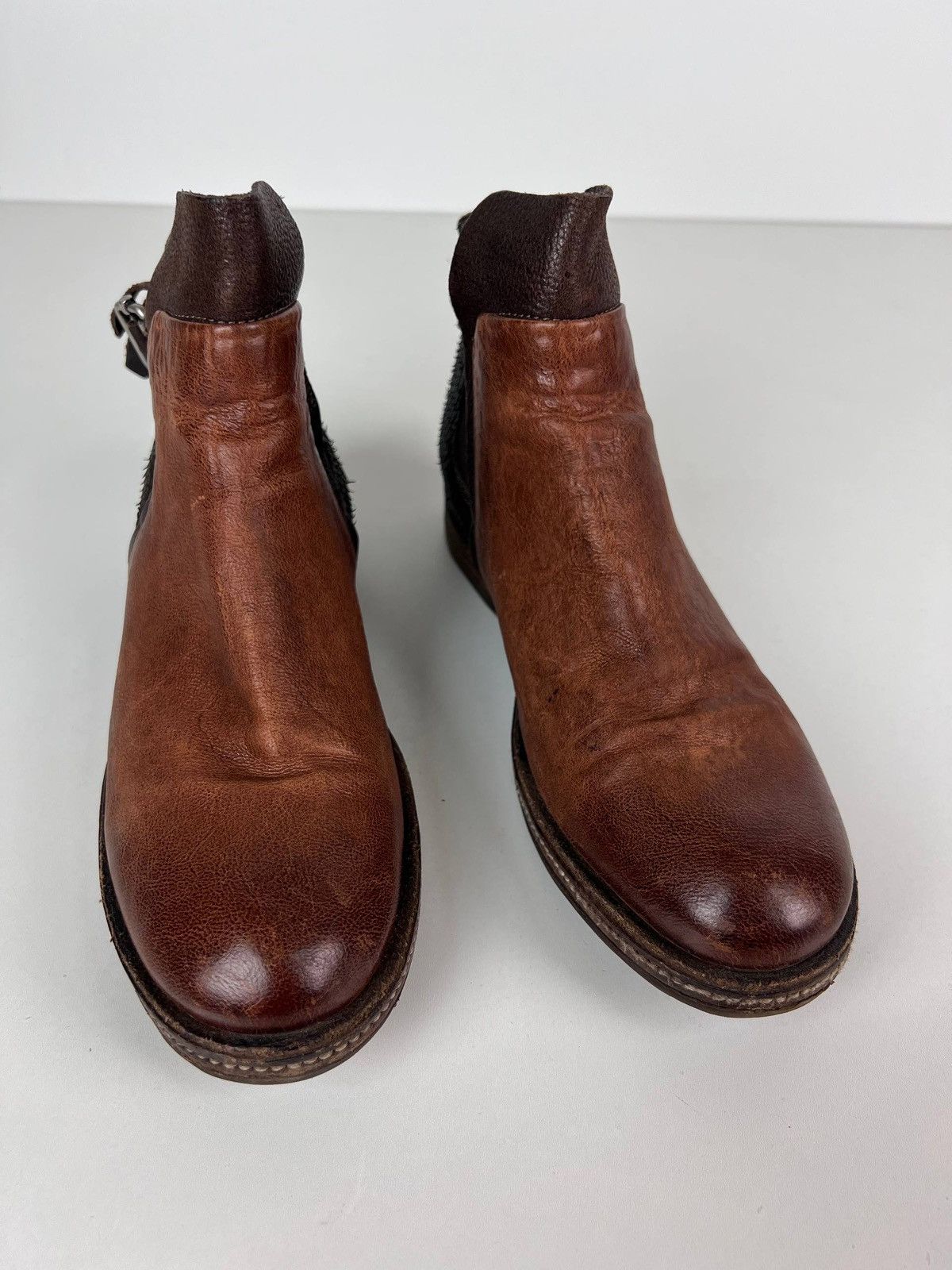 A.S.98 A.S.98 chelsea ankle boots leather size 38 Size US 7 / IT 37 - 2 Thumbnail