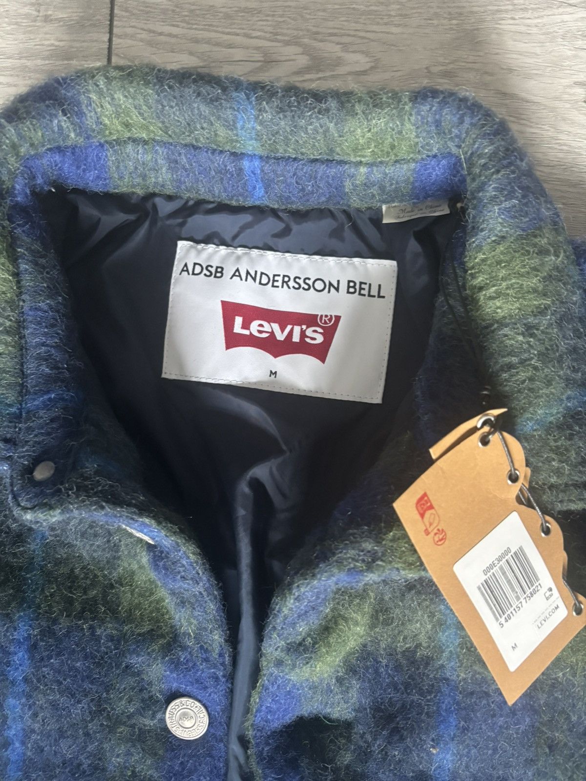 Levi's Levi’s X Adso Andersson Bell Spliced Relaxed Denim Jacket Size US M / EU 48-50 / 2 - 4 Thumbnail