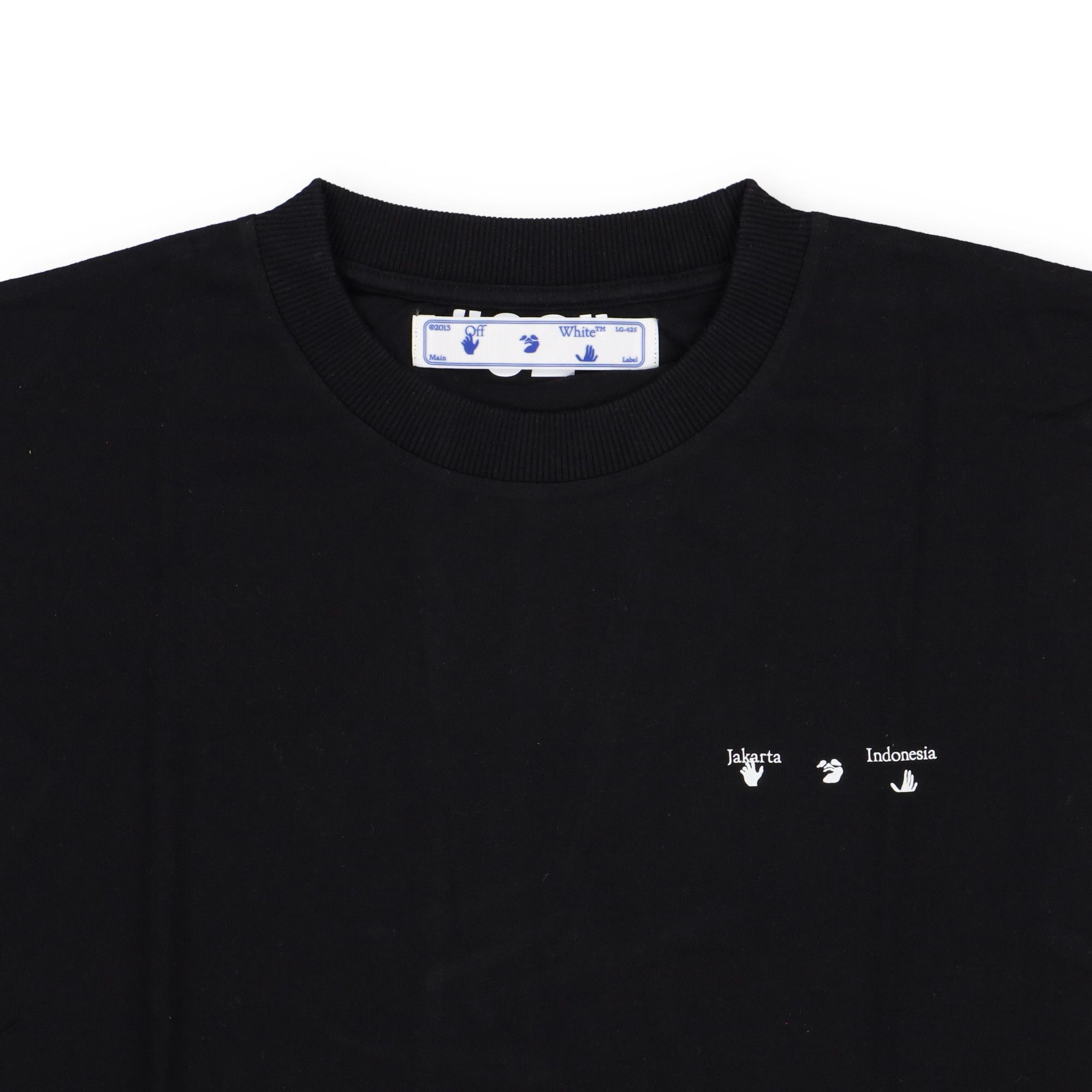 Off-White Black Jakarta Exclusive Arrows T-Shirt Size US XL / EU 56 / 4 - 3 Thumbnail