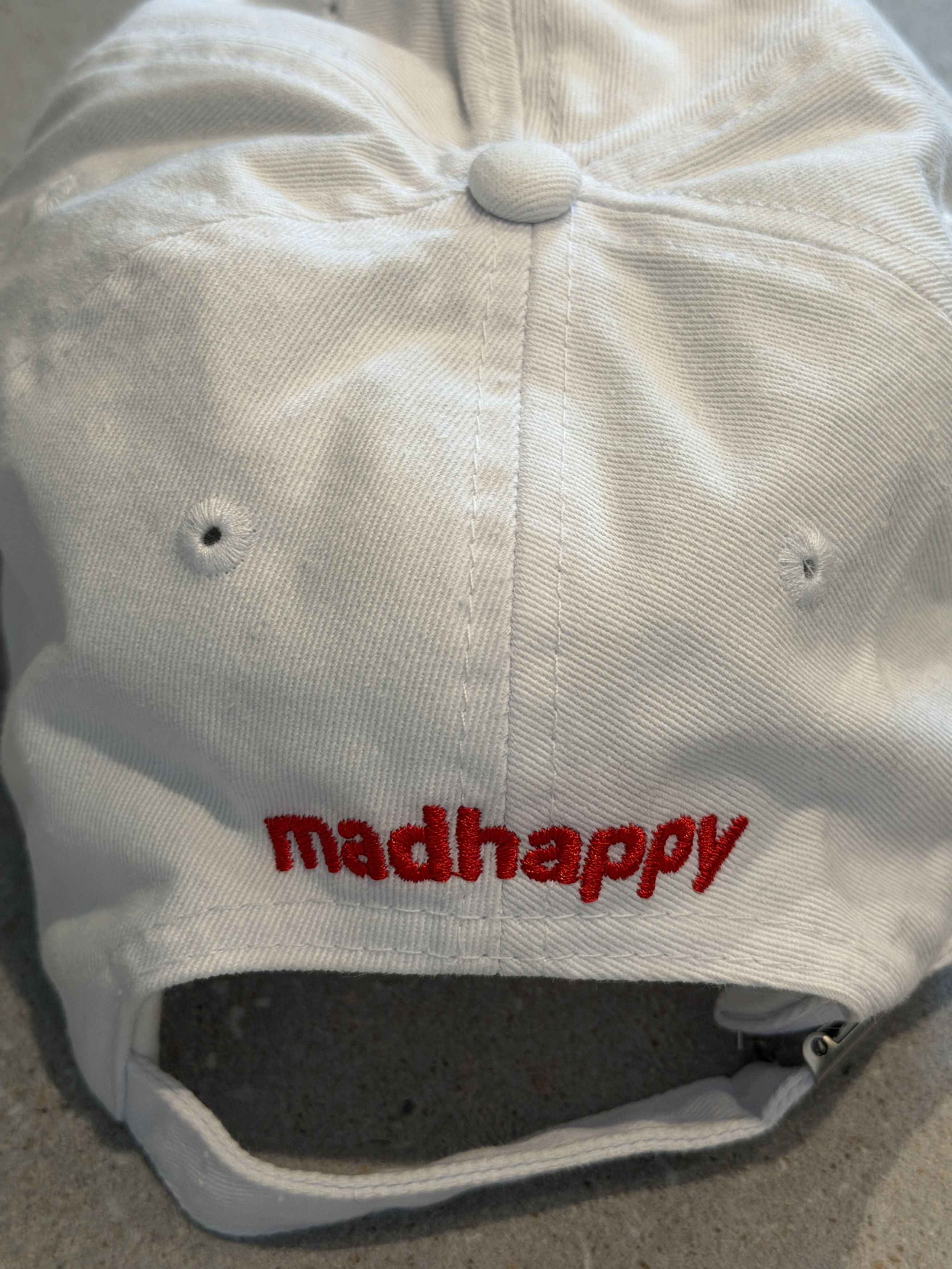 Madhappy Madhappy logo cap white Size ONE SIZE - 2 Thumbnail