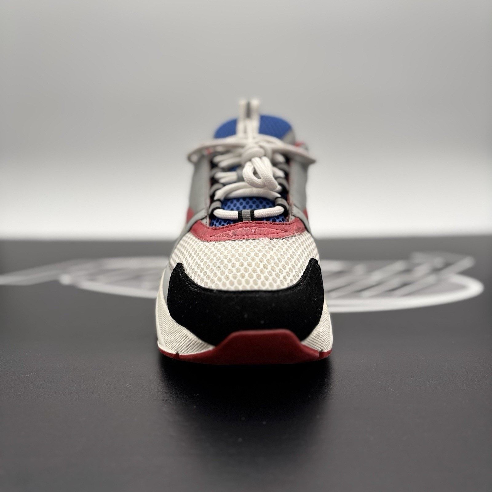 Dior Dior B22 Sneaker ‘ Gray, Red, Blue ‘ | GREAT CONDITION! Size US 11 / EU 44 - 6 Thumbnail