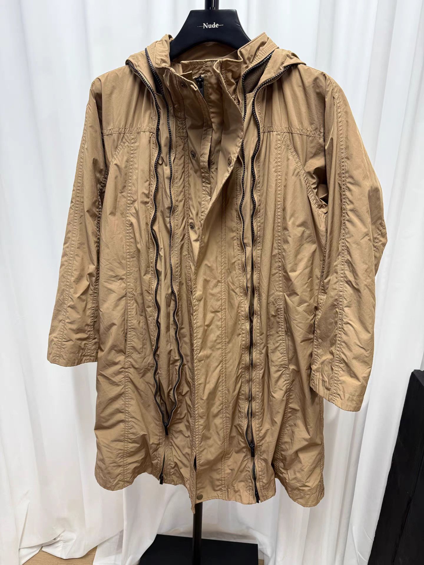 Issey Miyake ISSEY MIYAKE Zip-Up Trench Coat K20 Size US M / EU 48-50 / 2 - 1 Thumbnail