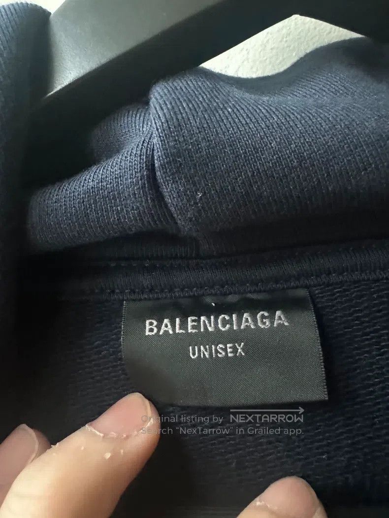 Balenciaga Balenciaga Playful slogan long-sleeve hoodie Size US M / EU 48-50 / 2 - 4 Thumbnail