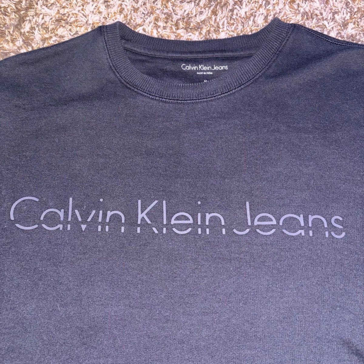 Calvin Klein Calvin Klein Jeans Sweatshirt Black Size M Size US M / EU 48-50 / 2 - 4 Thumbnail