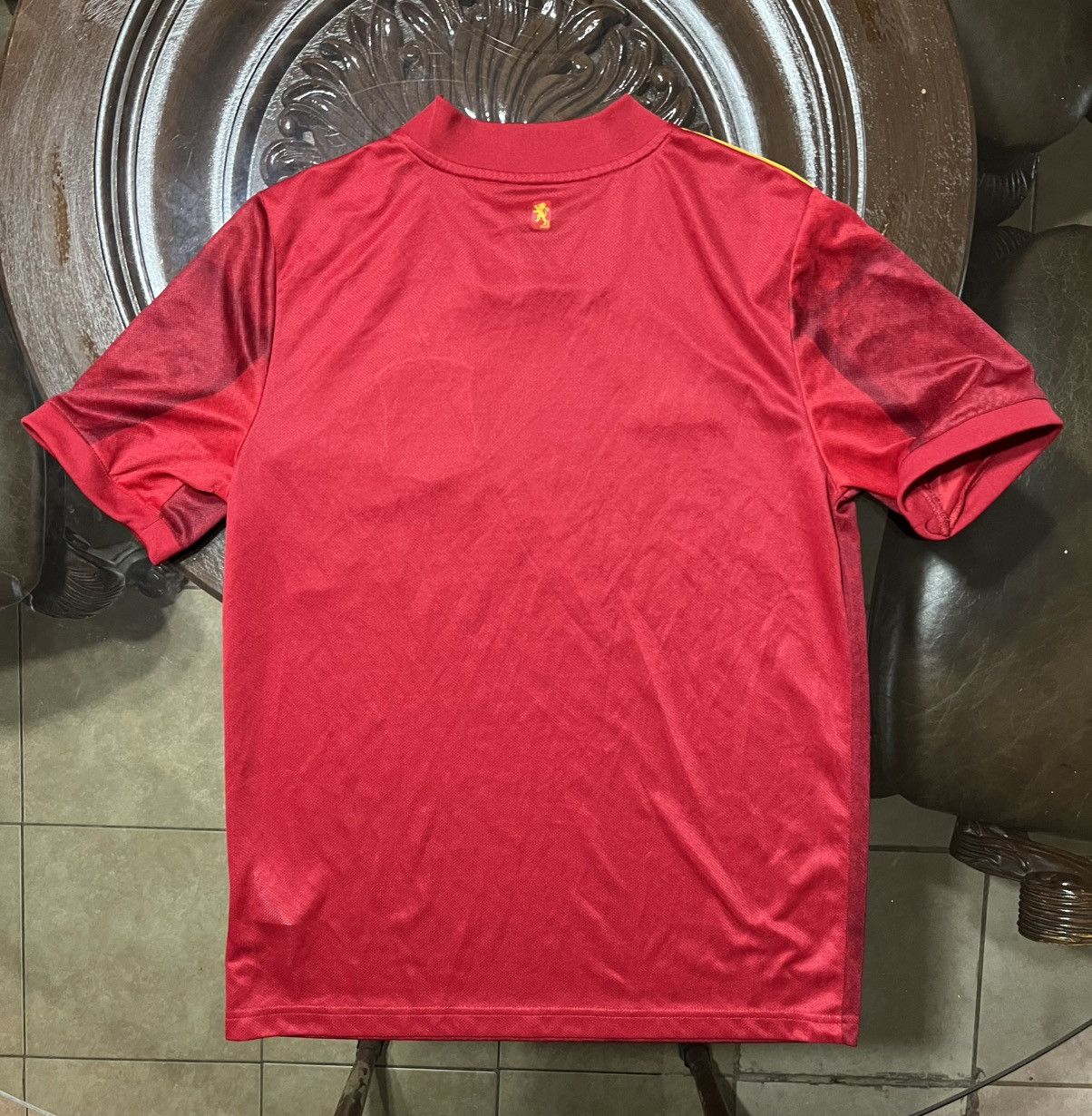 Adidas Adidas 2020/2021 SpainNational Team Anniversary Home Jersey Size US XXS / EU 40 - 5 Thumbnail