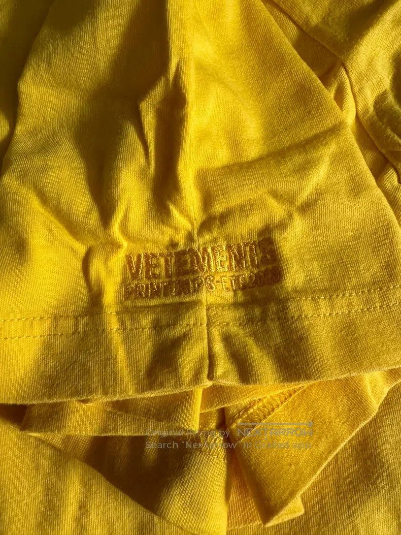 Vetements Vetements short sleeves Size US S / EU 44-46 / 1 - 7 Thumbnail