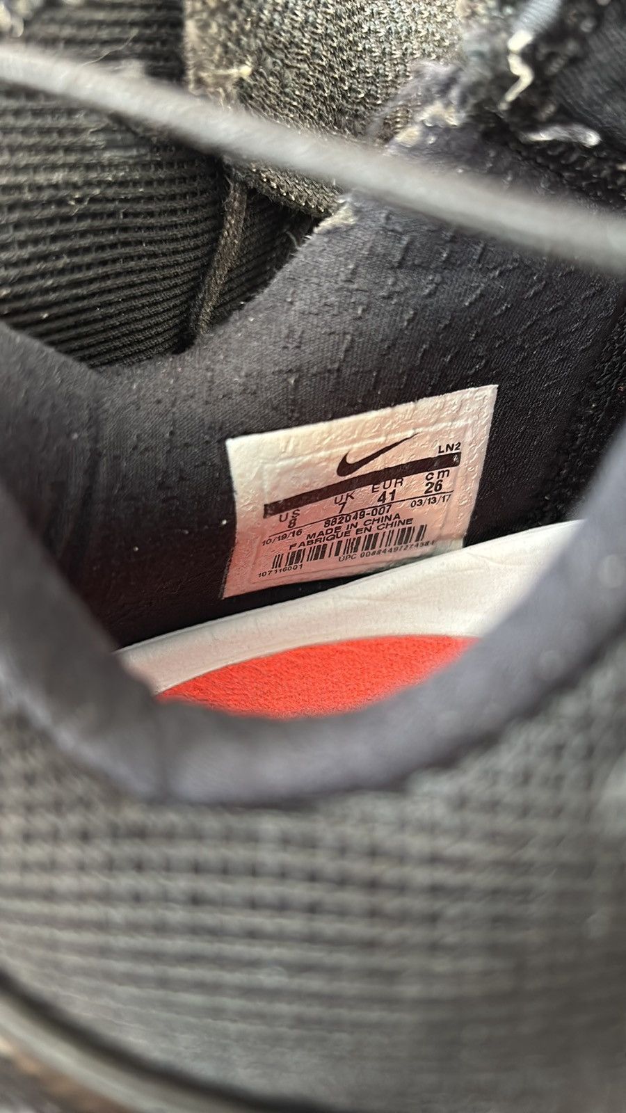 Nike Nike Kobe A.D. NXT 'Black White' 882049-007 Size US 8 / EU 41 - 8 Thumbnail