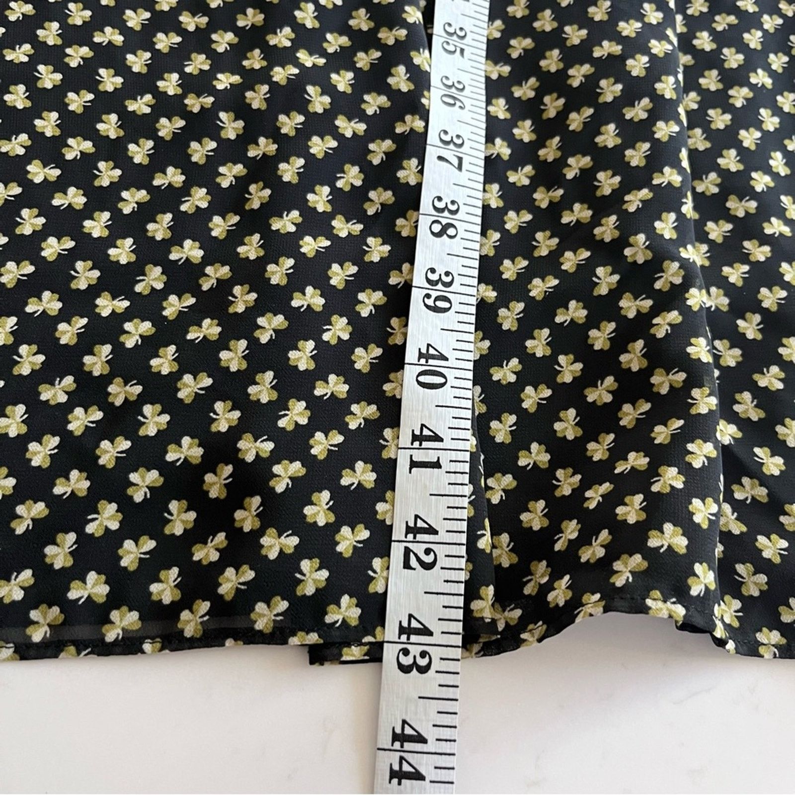 Orla Kiely Orla Kiely rare chiffon clover shamrock ditsy print dress Size M / US 6-8 / IT 42-44 - 11 Thumbnail