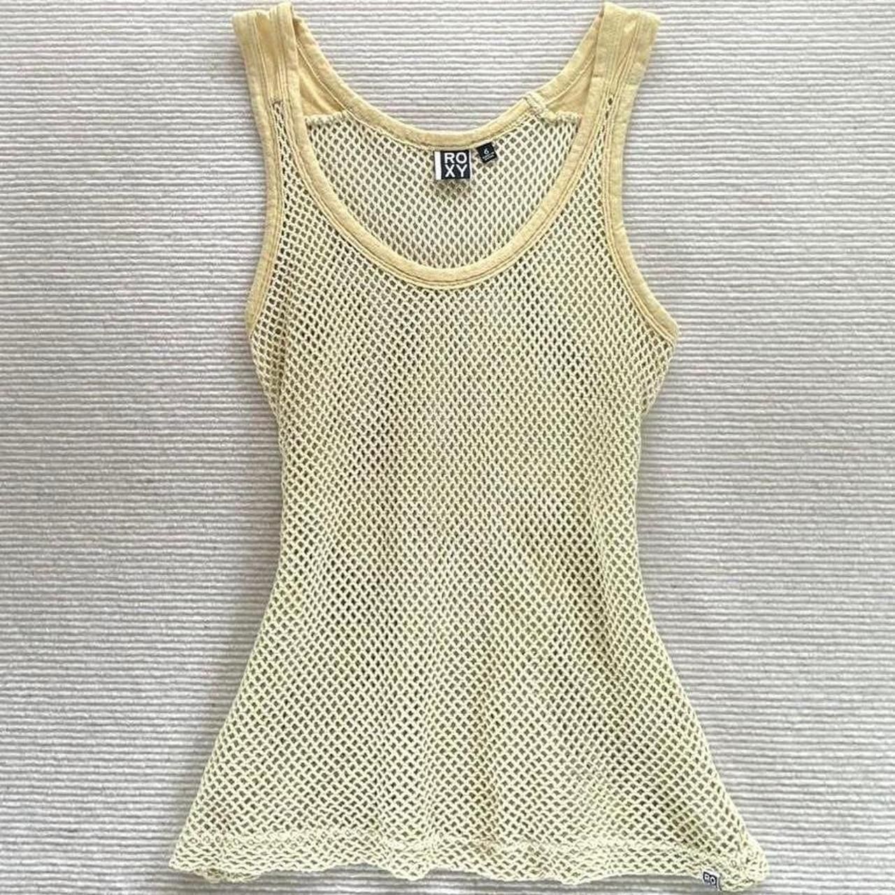 Other Y2K Roxy Fishnet mesh top – perfect bikini layer Size XS / US 0-2 / IT 36-38 - 5 Thumbnail