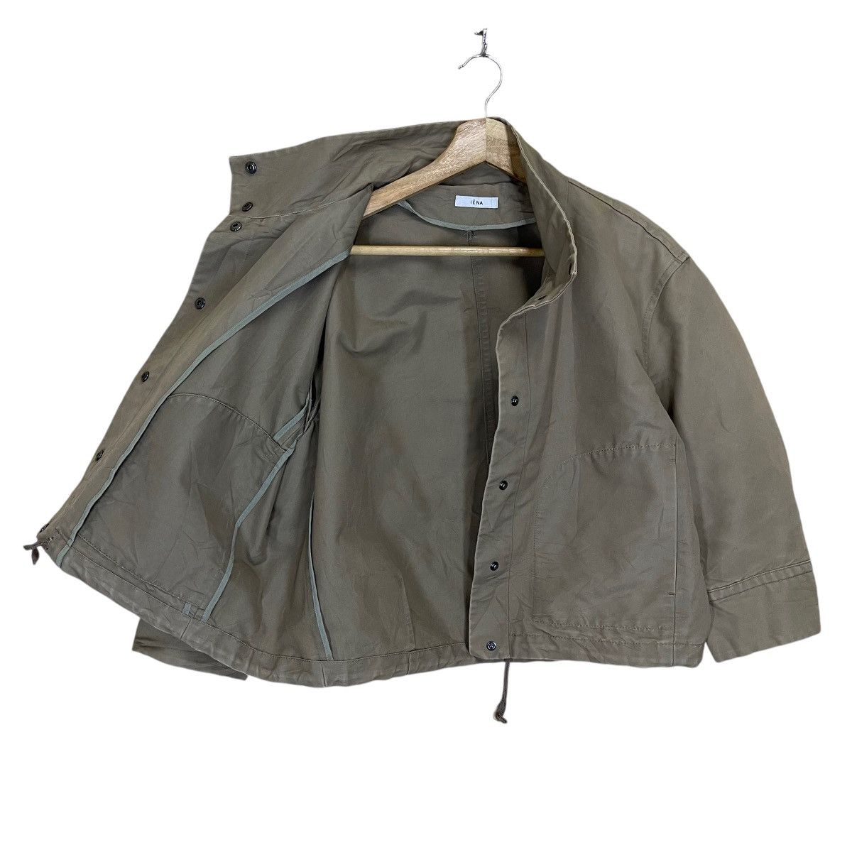 Japanese Brand × Vintage IENA Made In Japan Cropped Snap Button Jacket Size US S / EU 44-46 / 1 - 10 Thumbnail