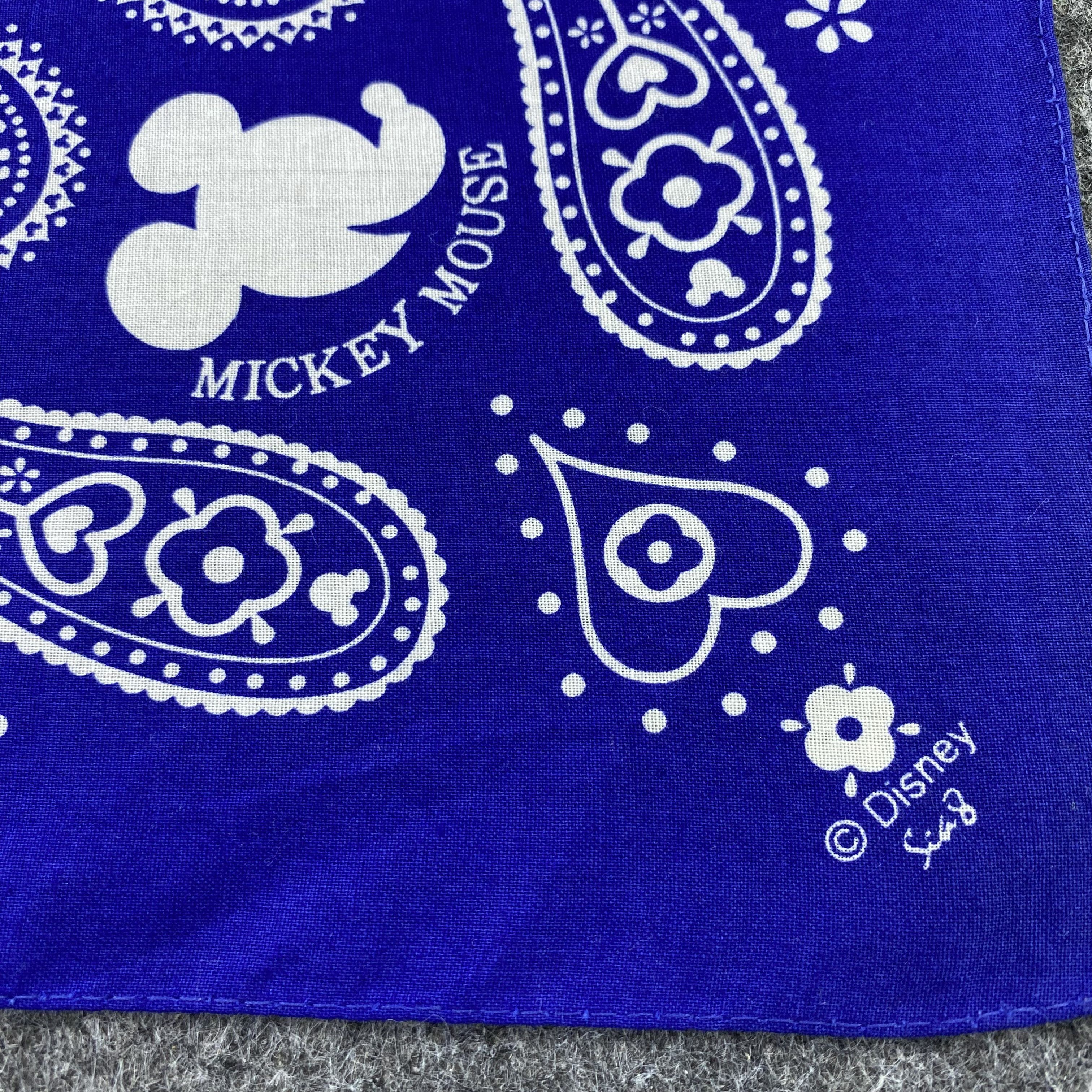 Disney Paislee Disney Handkerchief Cartoon Mickey mouse-B1459 Size ONE SIZE - 7 Thumbnail