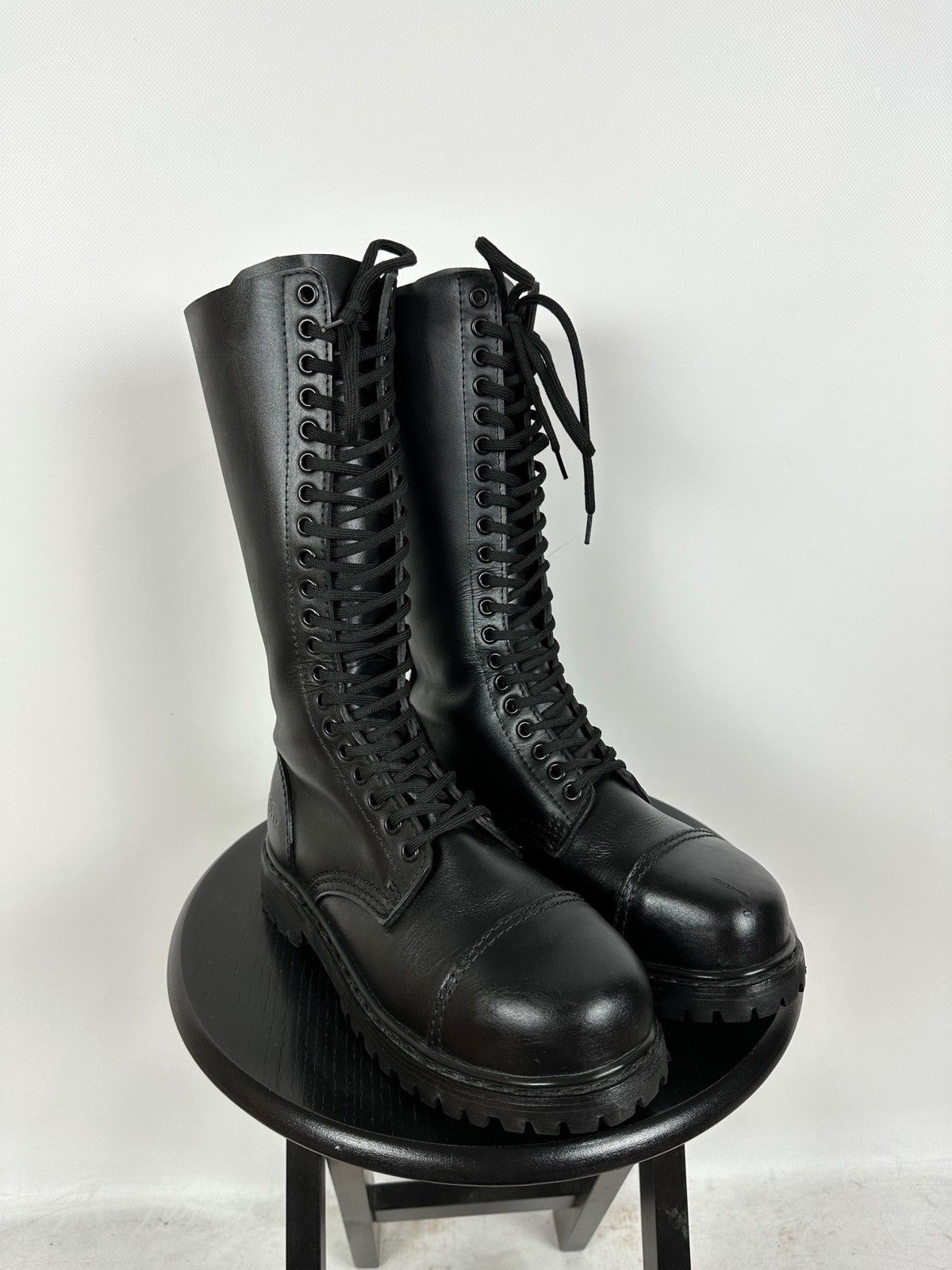 Vintage Vintage Undercover High Leather Steel Toe England Boots Size US 7.5 / EU 40-41 - 6 Thumbnail