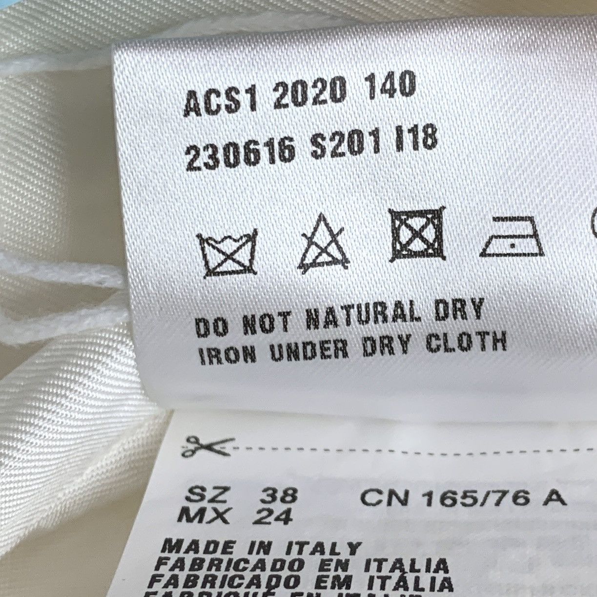 Prada Prada White Triangle Logo Crew Neck Sleeveless Dress K26WX Size M / US 6-8 / IT 42-44 - 8 Thumbnail
