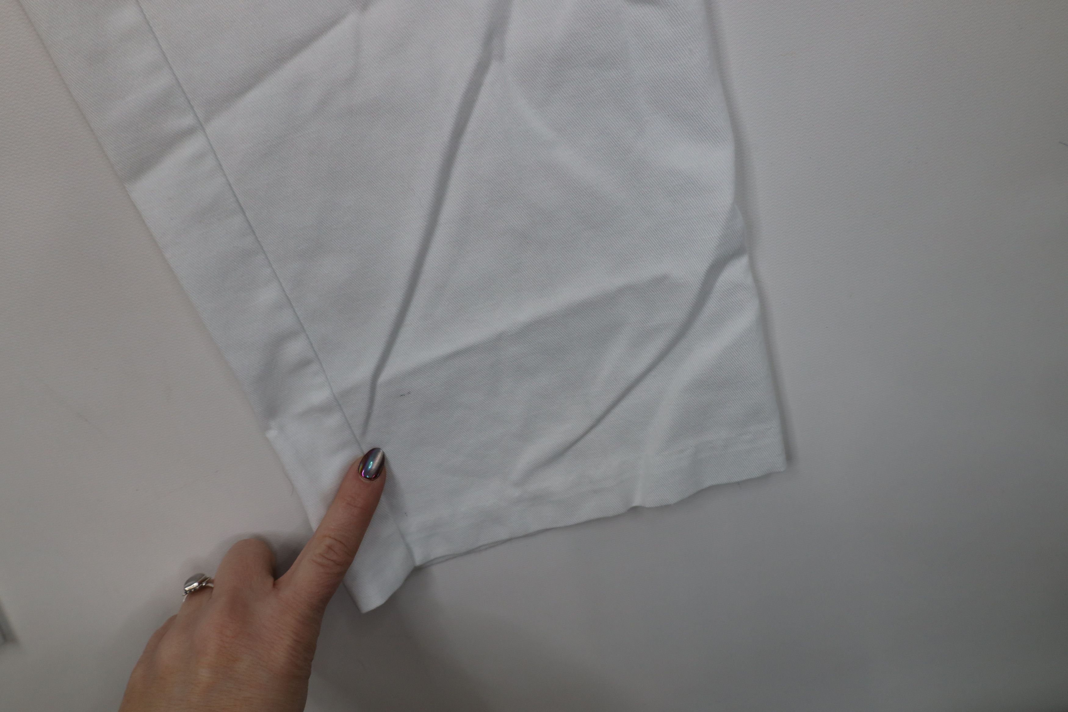 Vintage Vintage 70s Streetwear Flared Wide Leg Chino Pants White USA Size 25" / US 0 / IT 36 - 5 Thumbnail