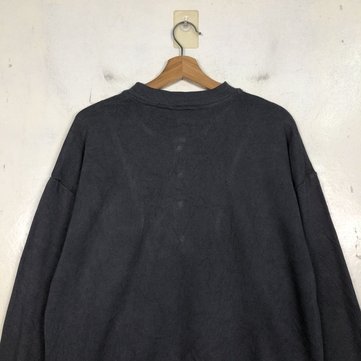 Vintage 📌Vintage Anorak Sweatshirt Snap Button Lee Size US M / EU 48-50 / 2 - 12 Thumbnail