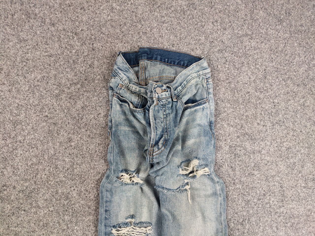 MNML Mnml Design Distressed Denim Jeans Y2K Vintage Japan Style Size US 32 / EU 48 - 4 Thumbnail