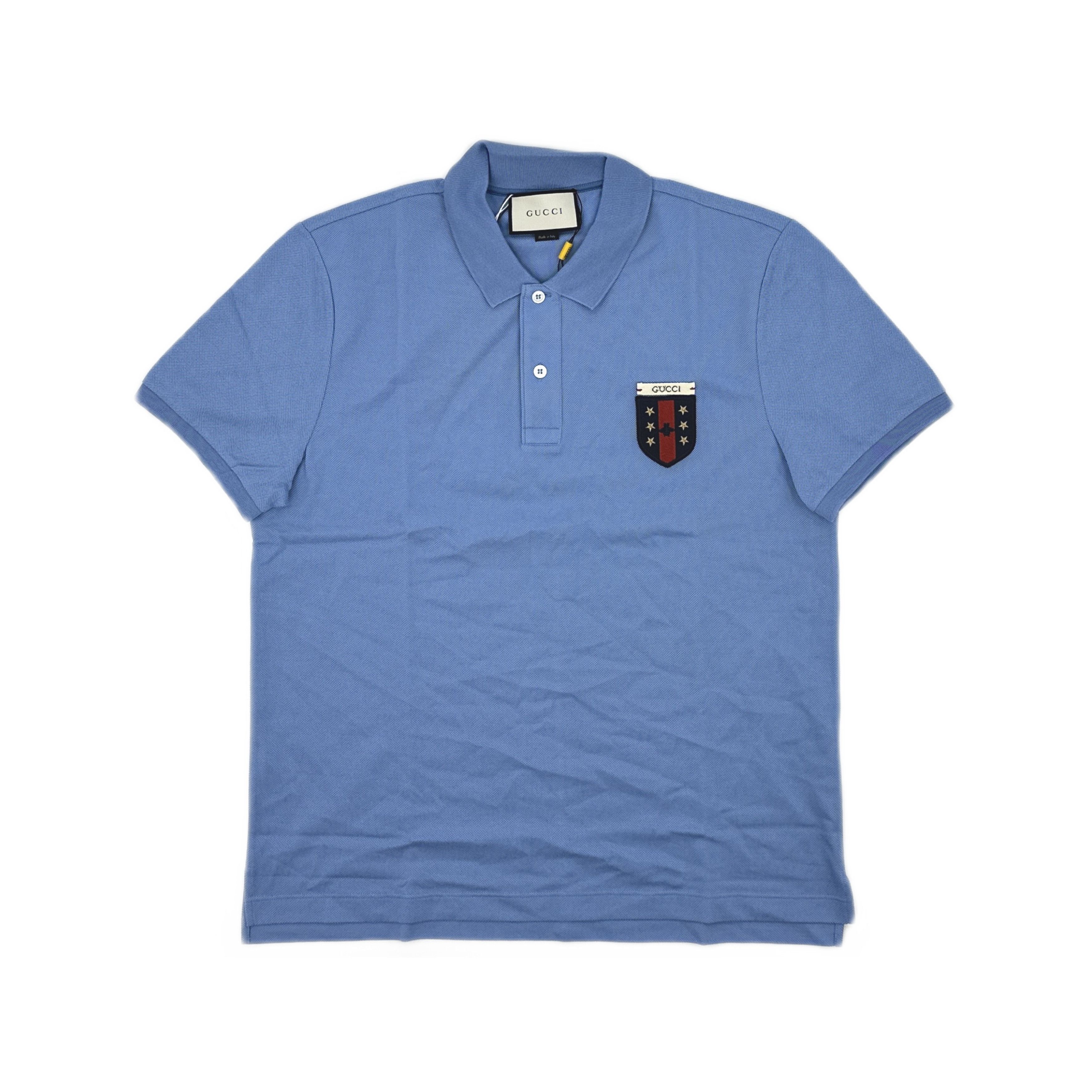 Gucci Gucci Shield Patch Polo Shirt Size XXL Size US XXL / EU 58 / 5 - 1 Thumbnail
