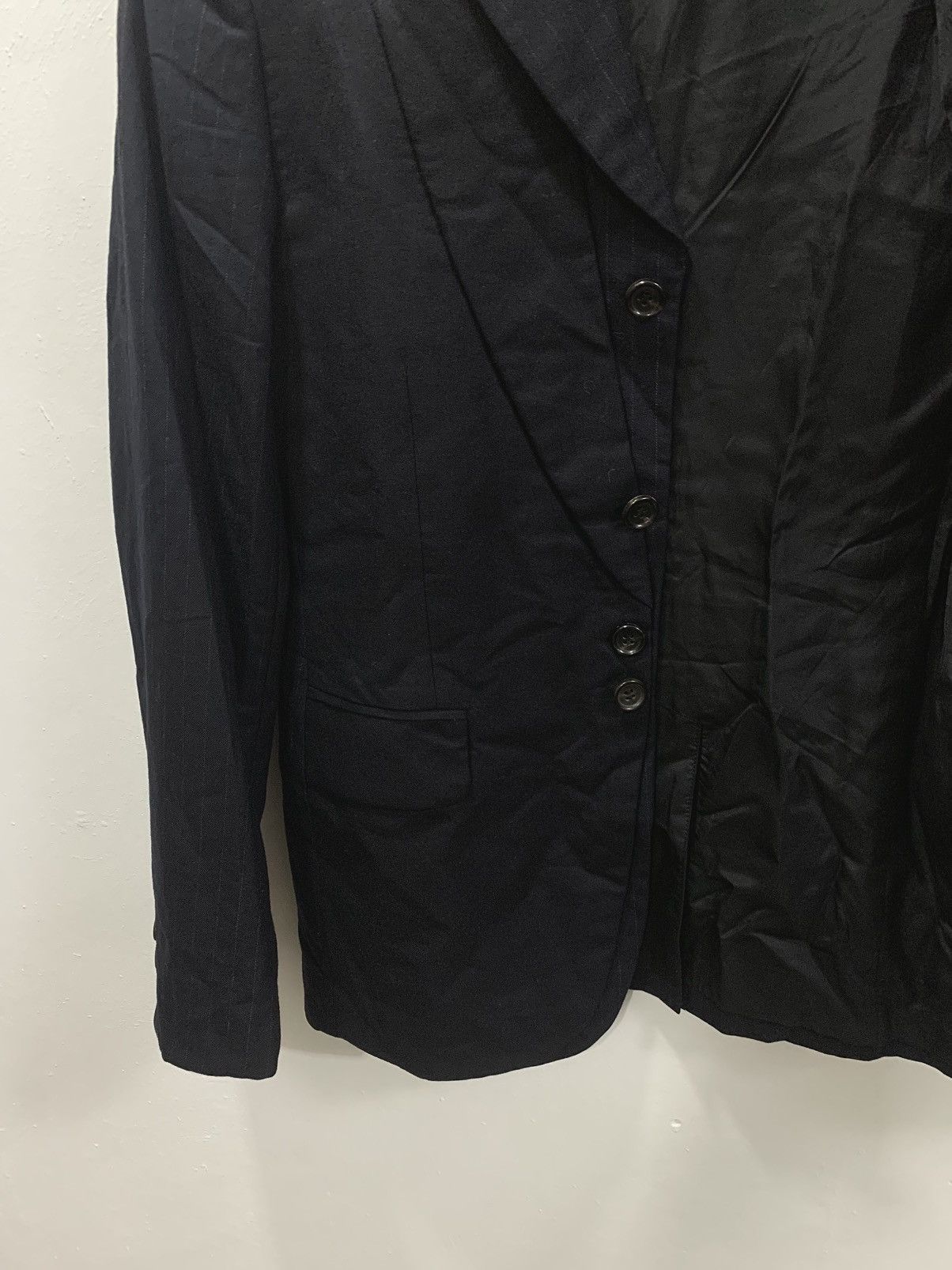 Comme des Garcons Homme Plus AD2009 DOUBLE LAYER - SWITCHING TAILORED JACKET Size 38R - 7 Thumbnail
