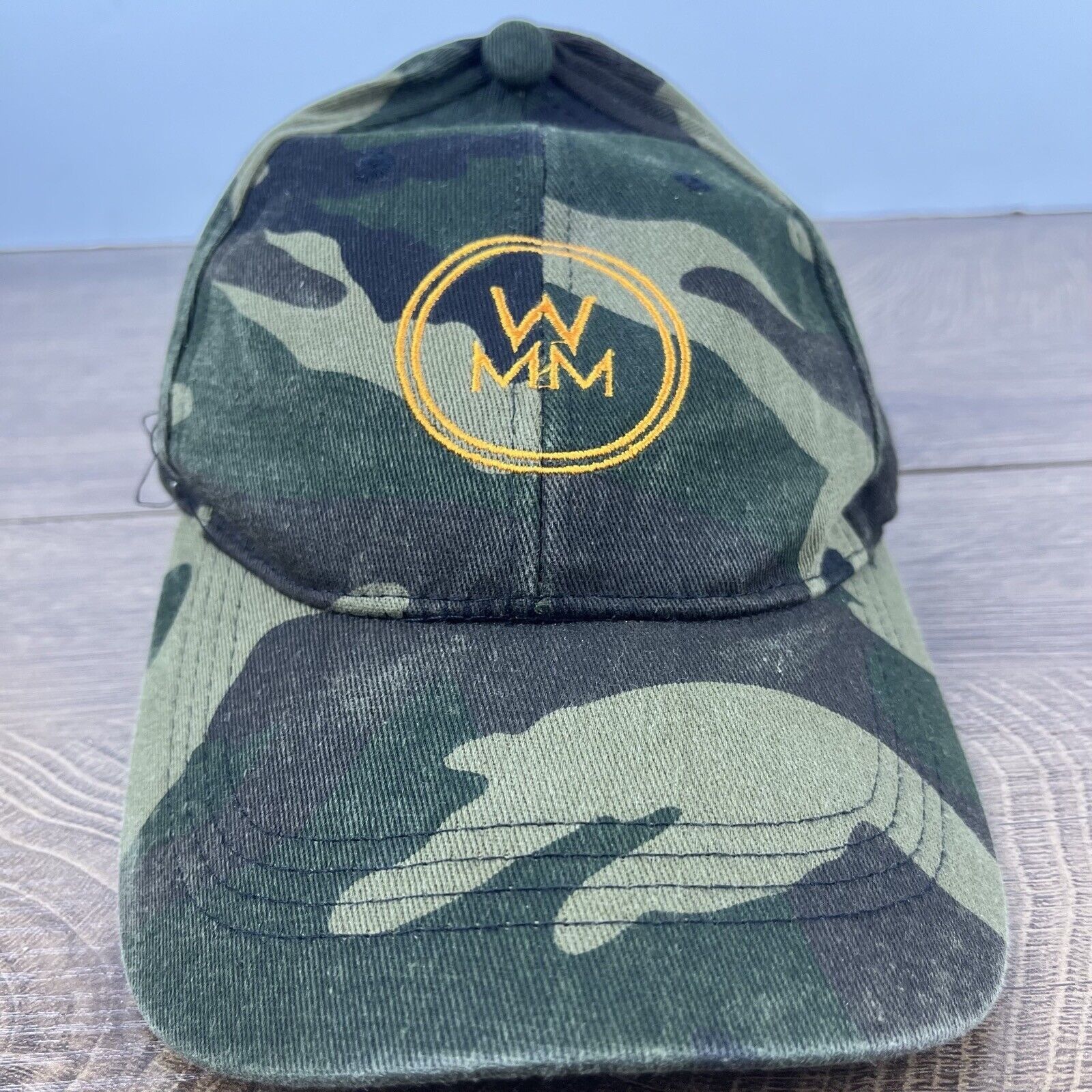 Other Working Man Militia Hat WMM Hat Green Camo Cap Adjustable Ca Size ONE SIZE - 1 Thumbnail
