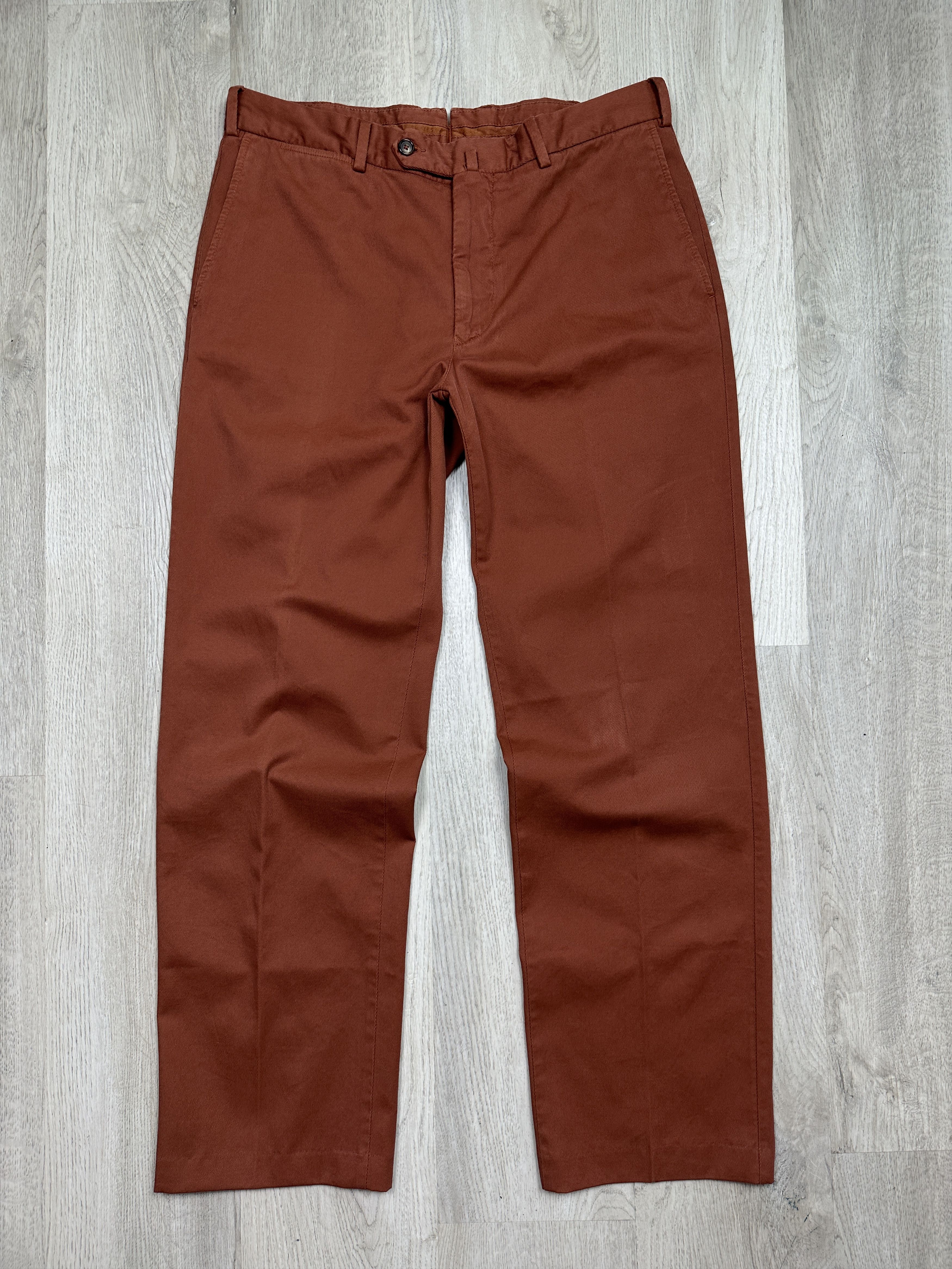 Ermenegildo Zegna Ermenegildo Zegna Vintage Mens Chino Pants Size US 34 / EU 50 - 1 Thumbnail
