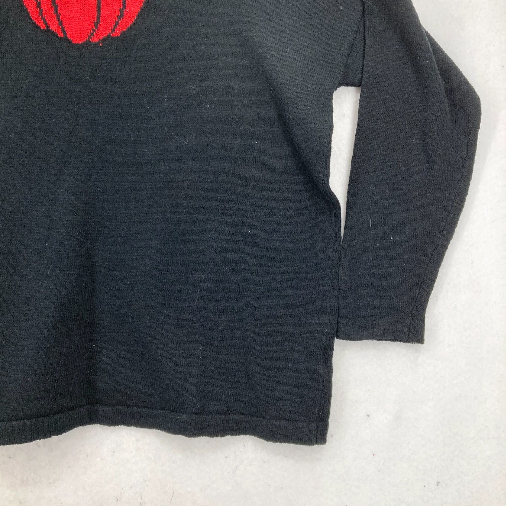 Quacker Factory Quacker Factory Black Pumpkin Sweater Plus Size 2X Cotton Blend Halloween Fall Pullover Womens Cardigan Not Applicable Size XXL / US 16-18 / IT 52-54 - 3 Thumbnail