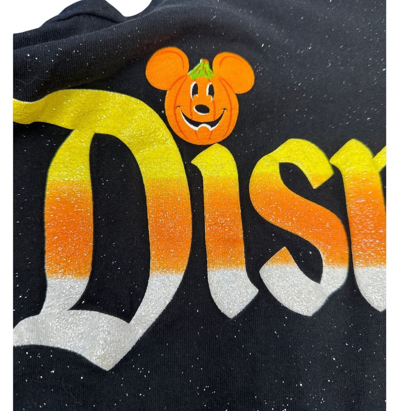 Disney Disneyland Resort Halloween Black & Glitter Candy Corn XS Size XS / US 0-2 / IT 36-38 - 4 Thumbnail