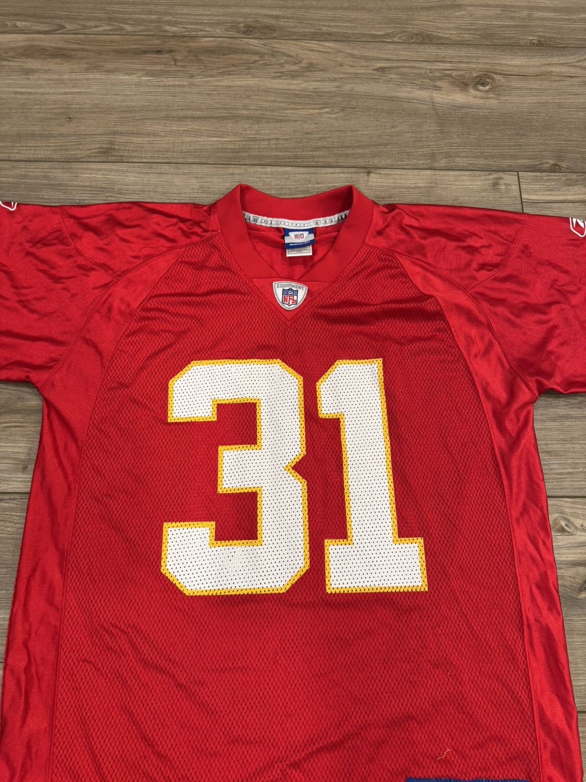 NFL × Reebok Vintage Reebok Kansas City chiefs priest Holmes jersey Size US L / EU 52-54 / 3 - 2 Thumbnail