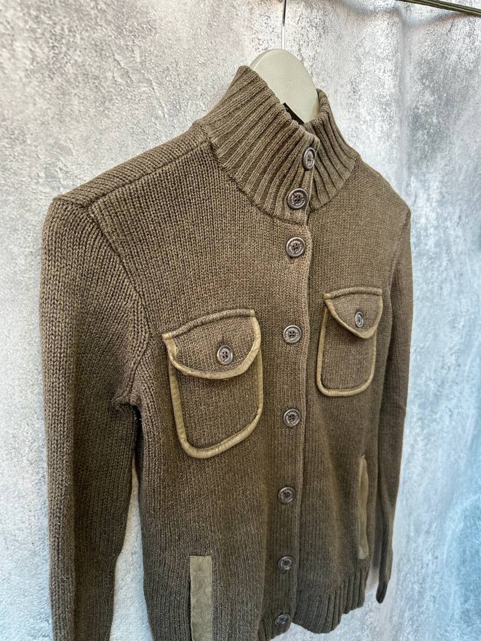 Lauren Ralph Lauren Lauren Ralph Lauren Military-Style Knit Jacket Button Up Size S / US 4 / IT 40 - 4 Thumbnail