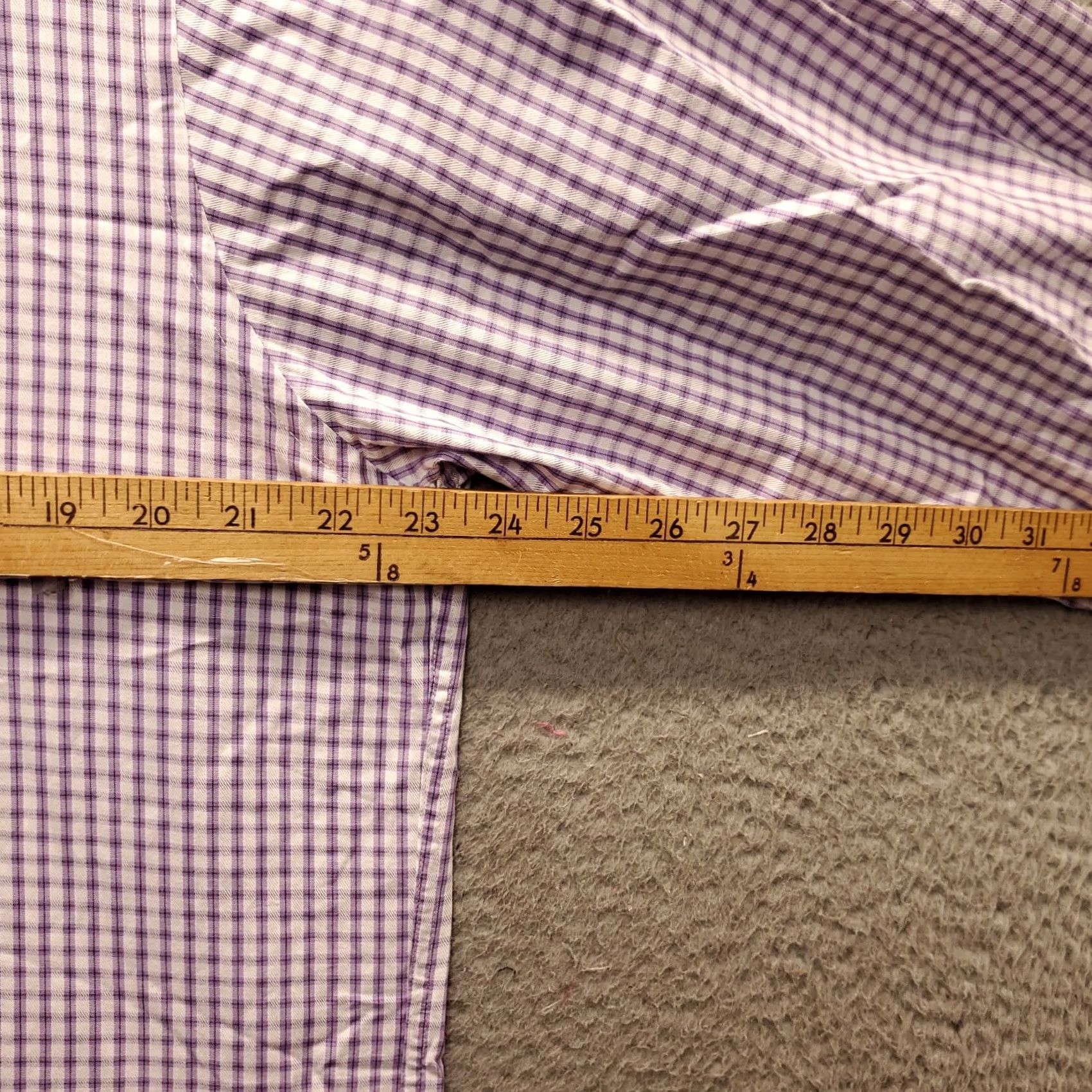 Michael Kors Michael Kors Dress Shirt Mens L Multi Plaid Long Sleeve Regular Button Up Size 42R - 5 Thumbnail
