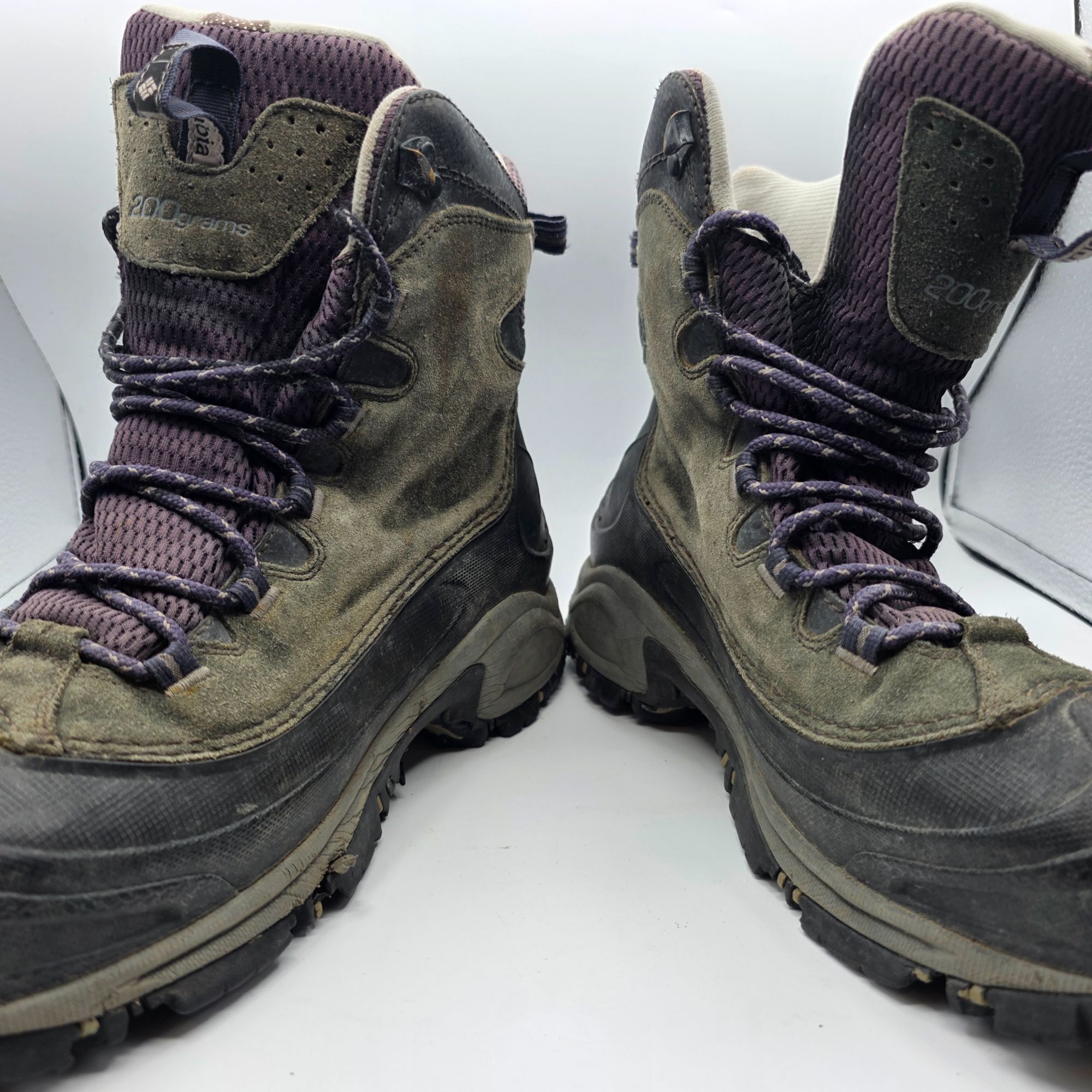 Columbia Columbia Bugaboot Mens Size 10 Gray Winter Boots Waterproof Size US 10 / EU 43 - 3 Thumbnail