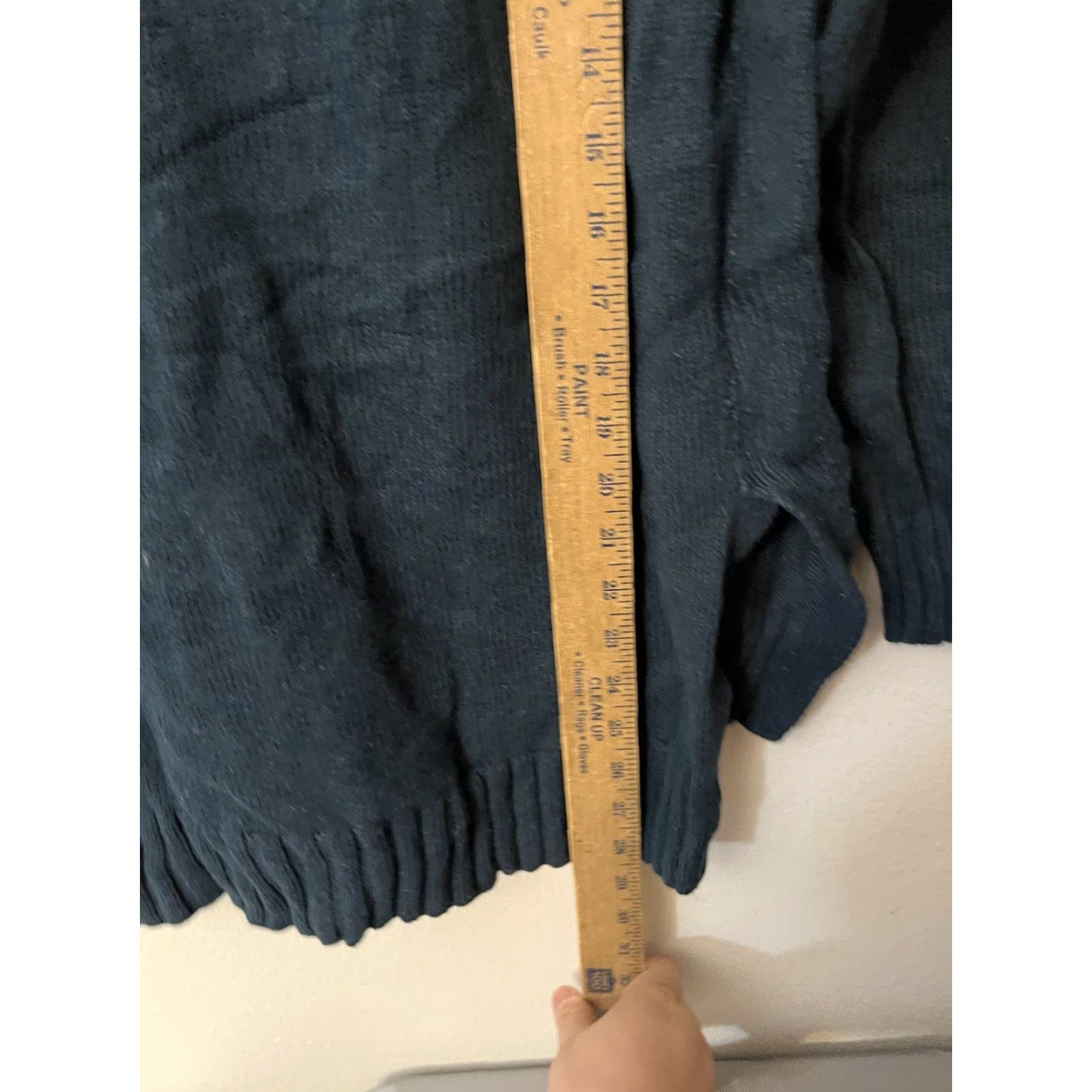 Loft VINTAGE LOFT Teal Blue Turtleneck Sweater Women Small Cotton Blend Pullover Fall Winter Mens Size S / US 4 / IT 40 - 4 Thumbnail