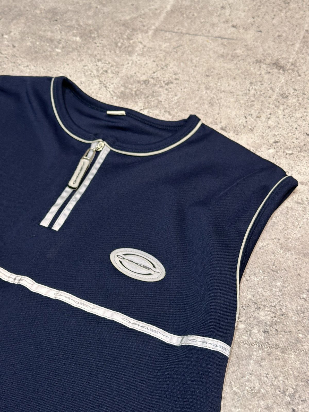 Oakley Oakley tech Y2K half zip tee rare futuristic style Size US S / EU 44-46 / 1 - 4 Thumbnail