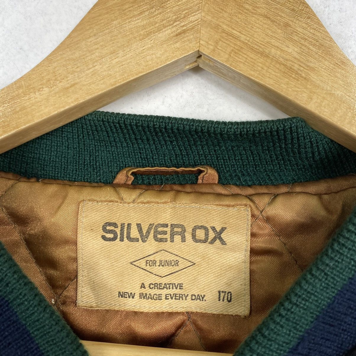 Japanese Brand 💥VINTAGE JUNIOR-BOY COMPANY VARSITY JACKET Size US M / EU 48-50 / 2 - 12 Thumbnail