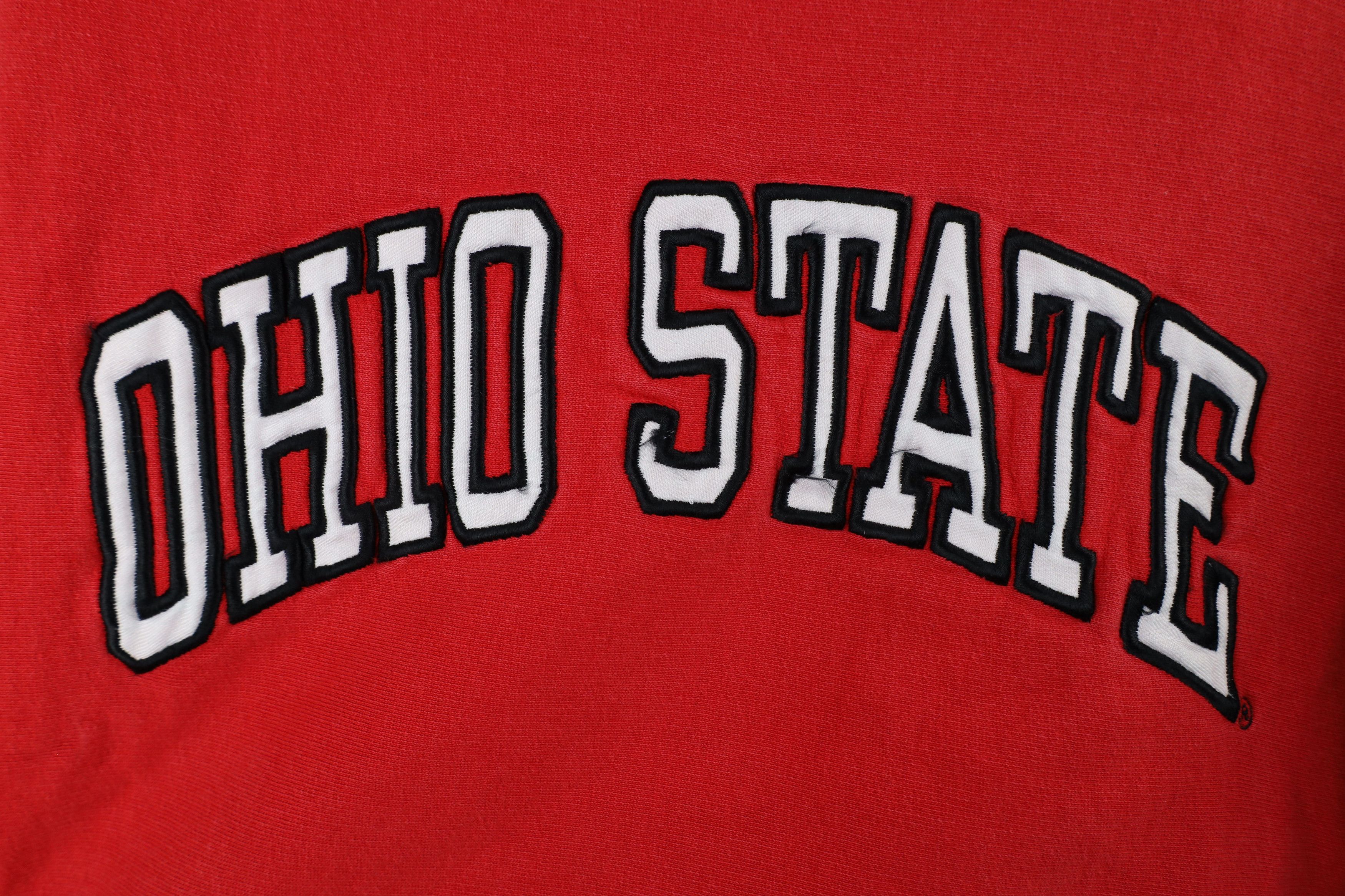 Vintage Vintage 90s Heavyweight State University Crewneck Sweatshirt Size US XL / EU 56 / 4 - 4 Thumbnail