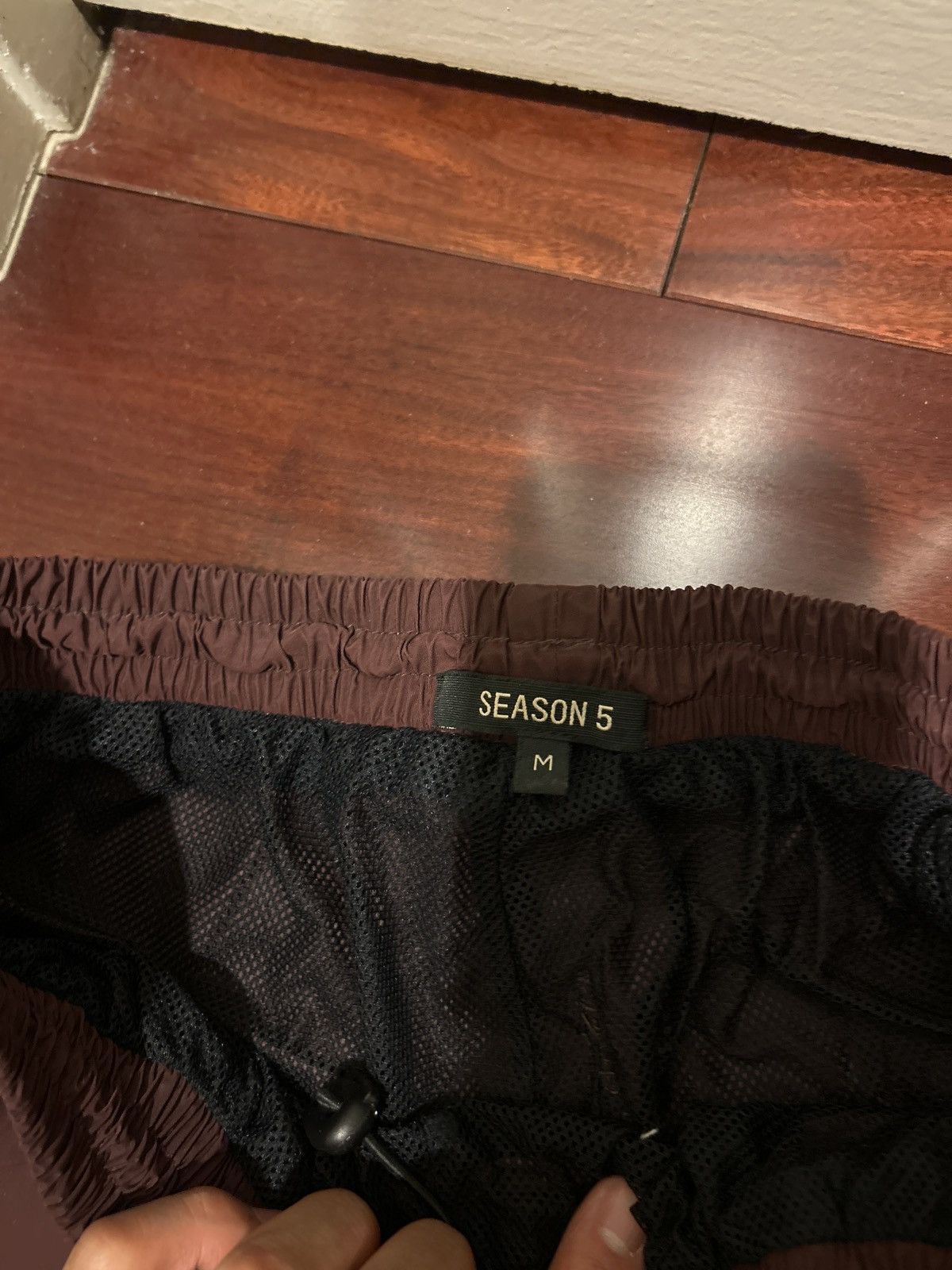 Yeezy adidas x Yeezy Track Pants Oxblood/Luna Kanye West Size US 32 / EU 48 - 10 Thumbnail