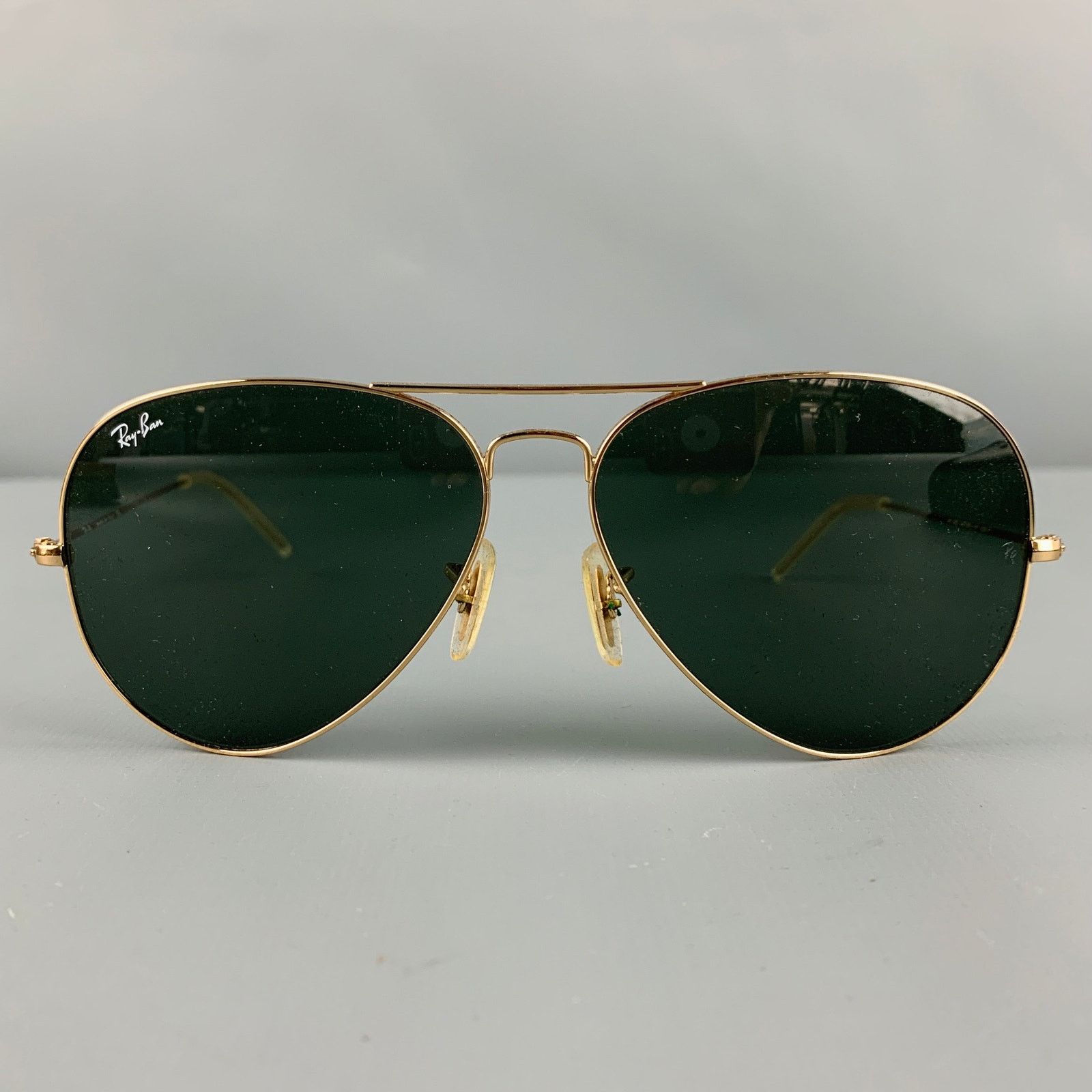 RayBan RAY-BAN Gold Metal Sunglasses Size ONE SIZE - 1 Thumbnail