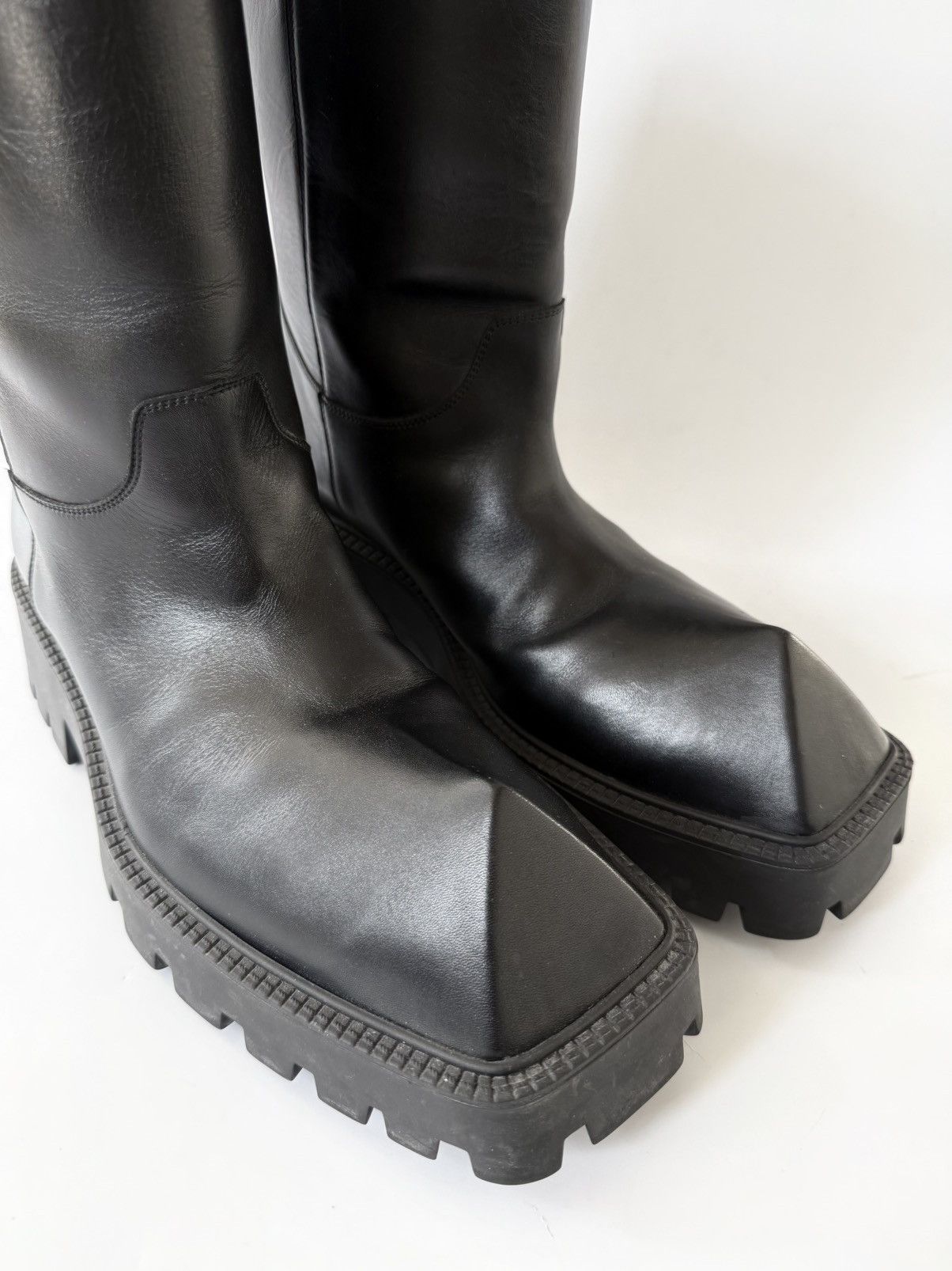 Balenciaga Balenciaga Rhino Leather Boots Size US 9 / EU 42 - 3 Thumbnail